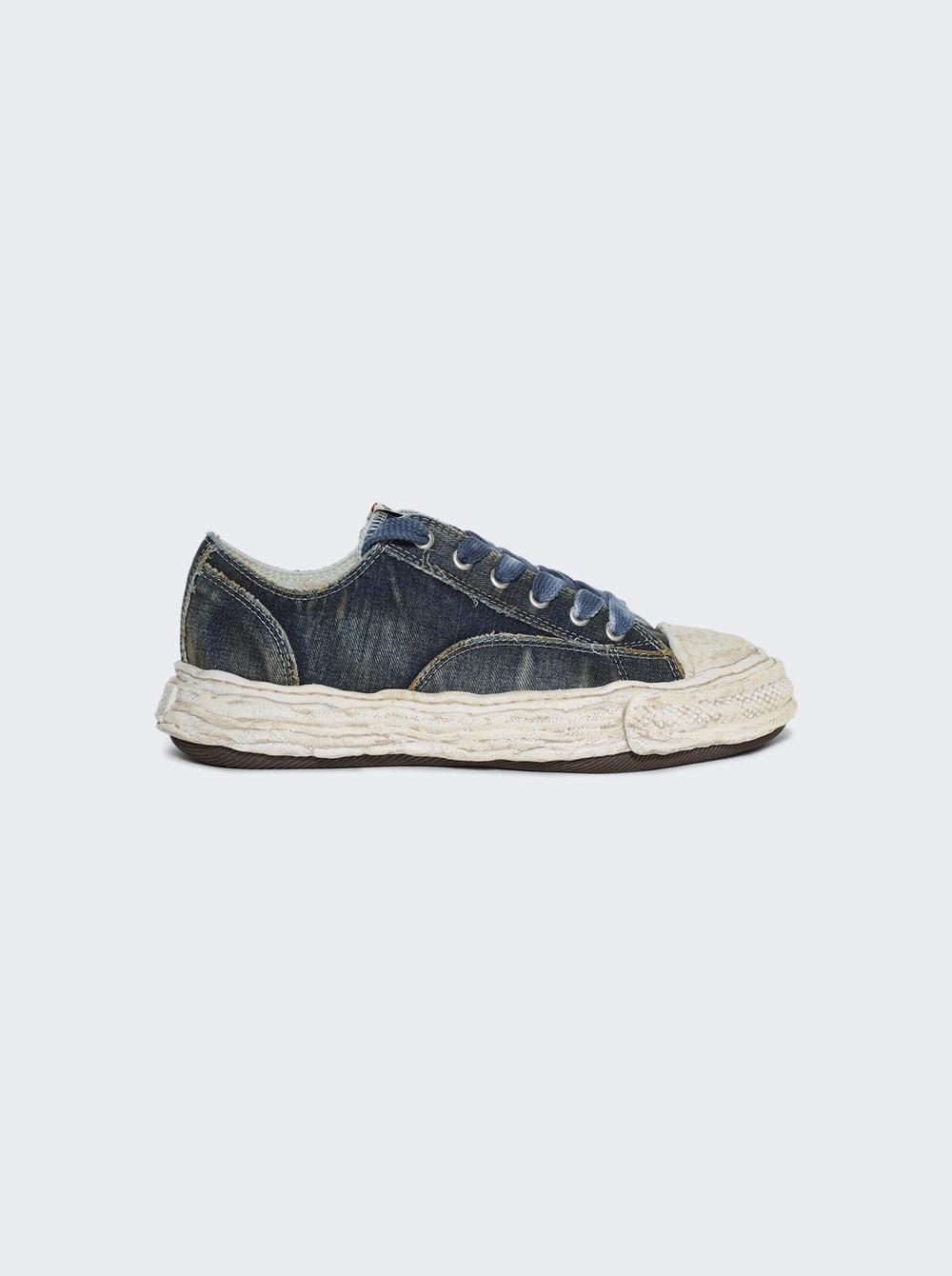 Peterson 23 Low Top Sneaker Blue  | The Webster by MAISON M IH AR A Y AS UH IR O