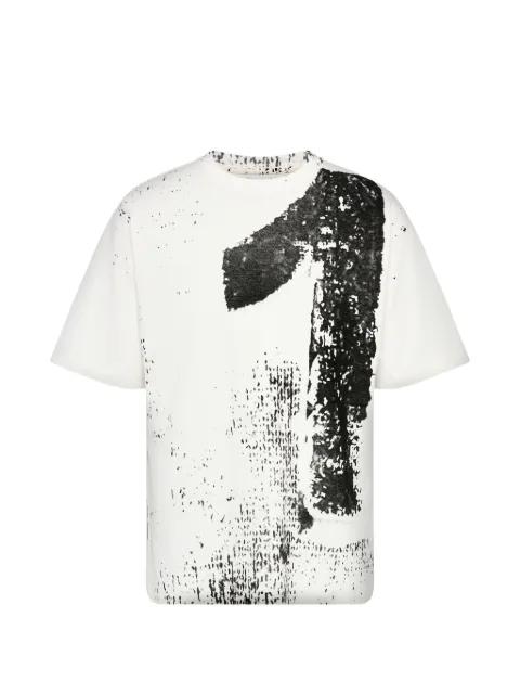 10 Print cotton T-shirt by MAISON MARGIELA