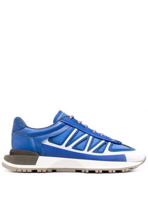 50-50 "Blue/White" sneakers by MAISON MARGIELA