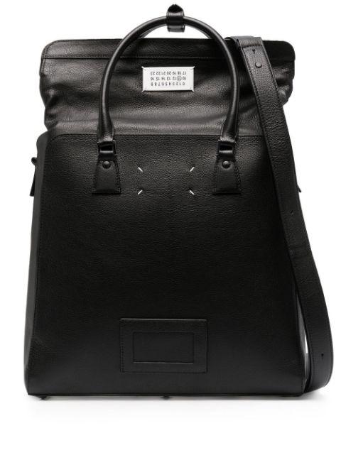 5AC Daily Vertical leather backpack by MAISON MARGIELA
