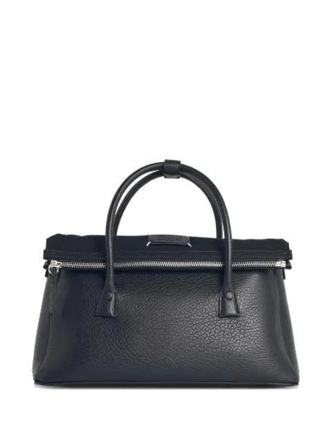 5AC East West grain-leather tote bag by MAISON MARGIELA