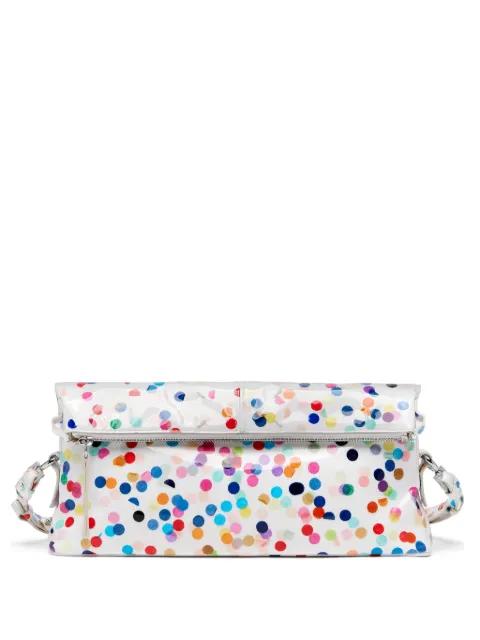 5AC confetti-print pouch by MAISON MARGIELA