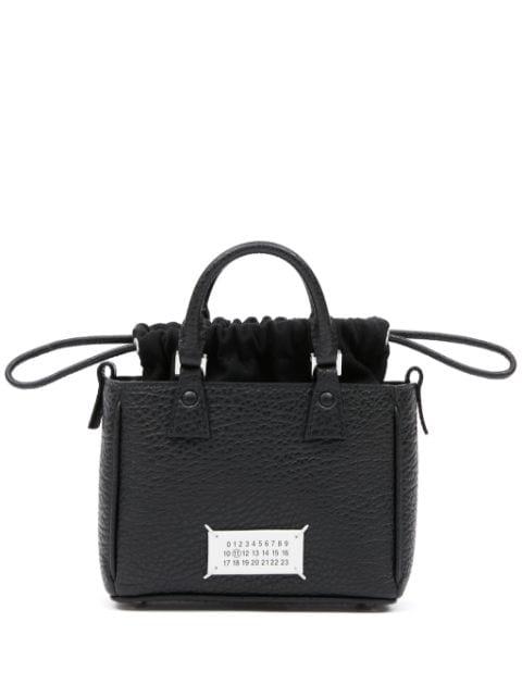 5AC horizontal leather tote bag by MAISON MARGIELA