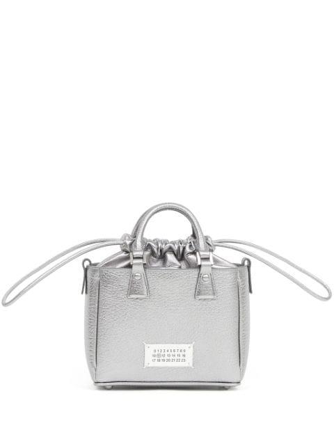 5AC metallic-effect tote bag by MAISON MARGIELA