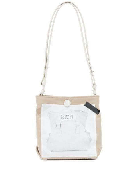 5AC trompe l'oeil-print tote bag by MAISON MARGIELA