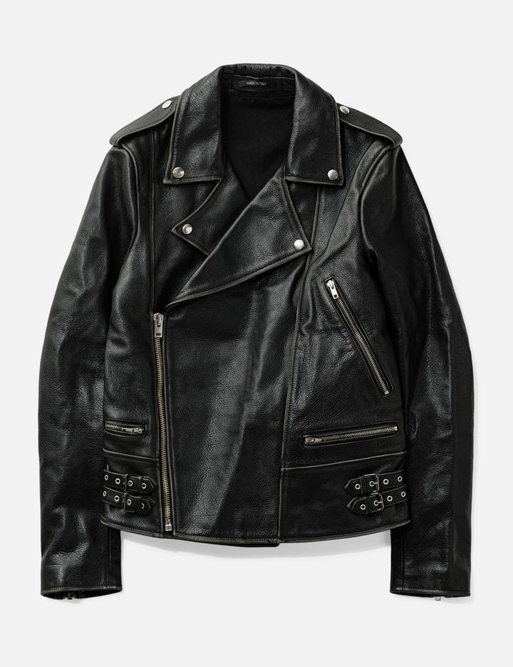 Biker Leather Jacket by MAISON MARGIELA