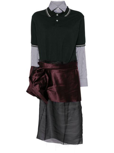 Décortiqué midi dress by MAISON MARGIELA