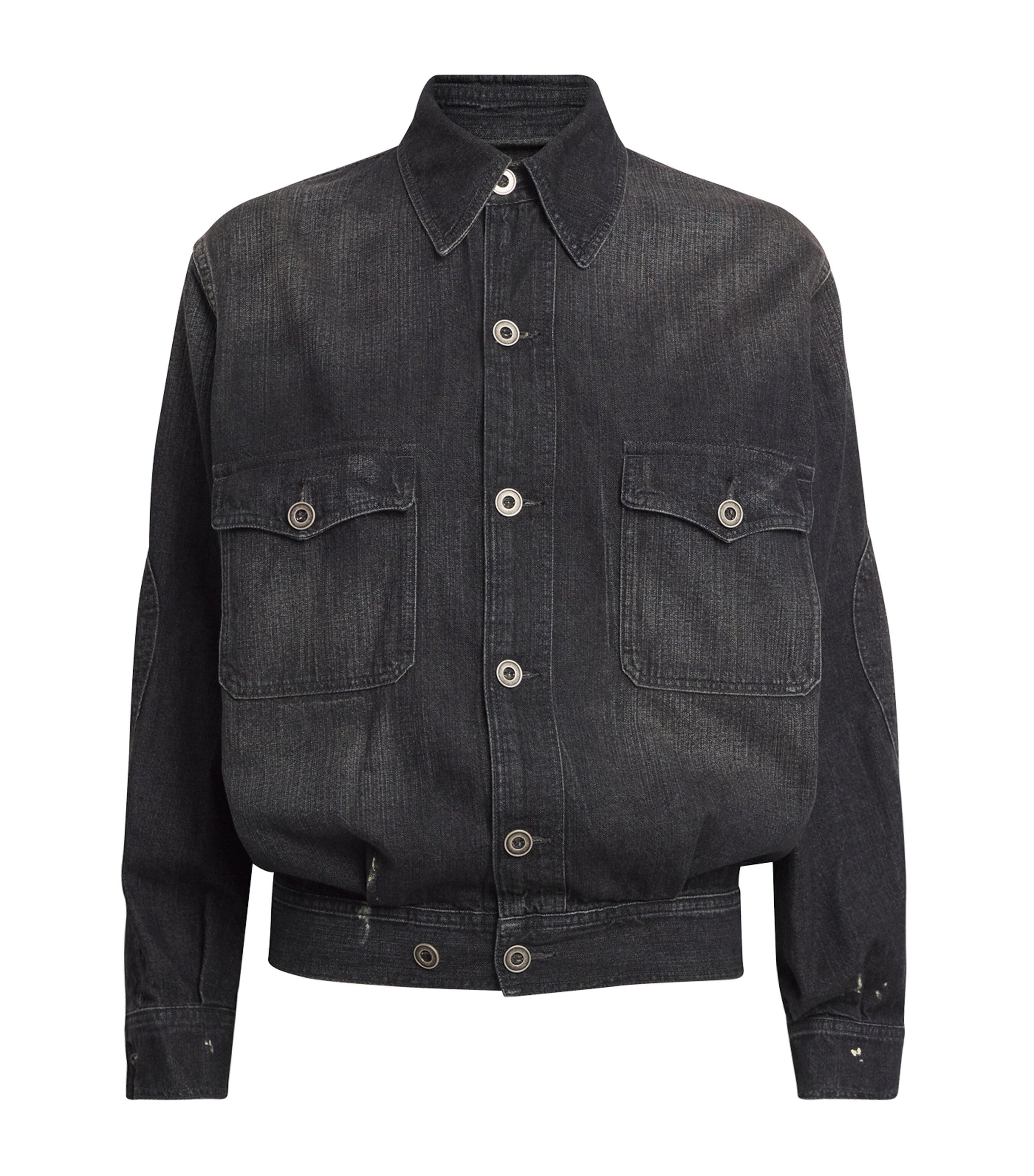 Denim Sports Jacket by MAISON MARGIELA