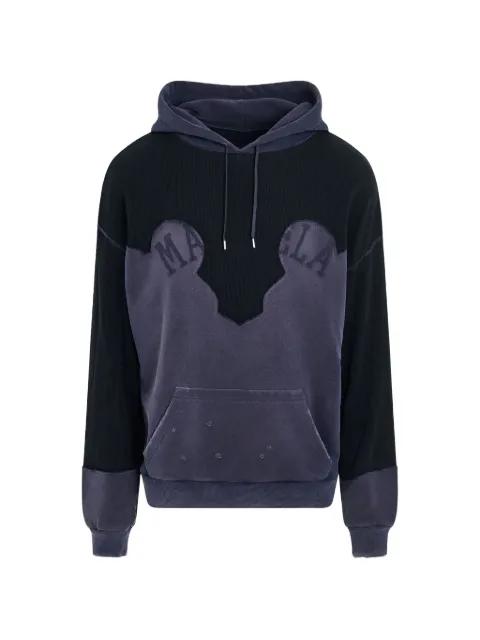Desconstruction patchwork hoodie by MAISON MARGIELA