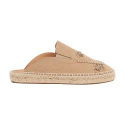 Embroidered espadrille mules by MAISON MARGIELA