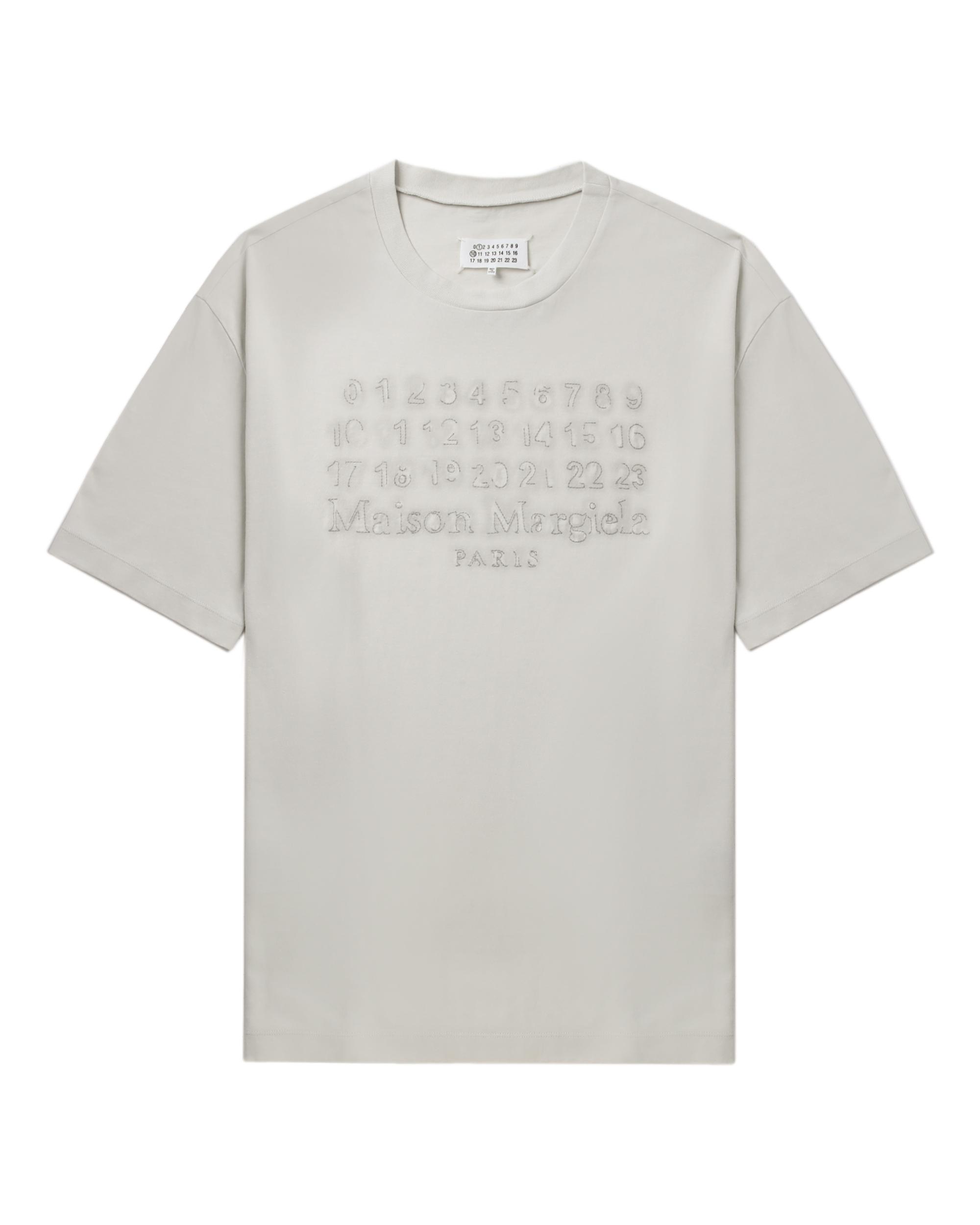 Embroidered  logo tee by MAISON MARGIELA