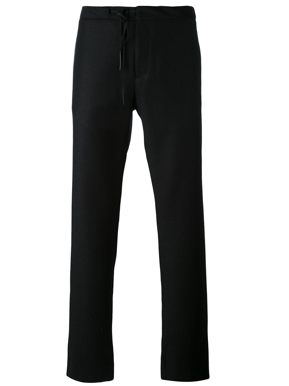 Four-Stitch drawstring trousers by MAISON MARGIELA