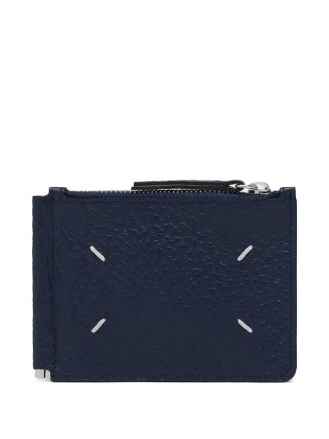 Four Stitches leather wallet by MAISON MARGIELA