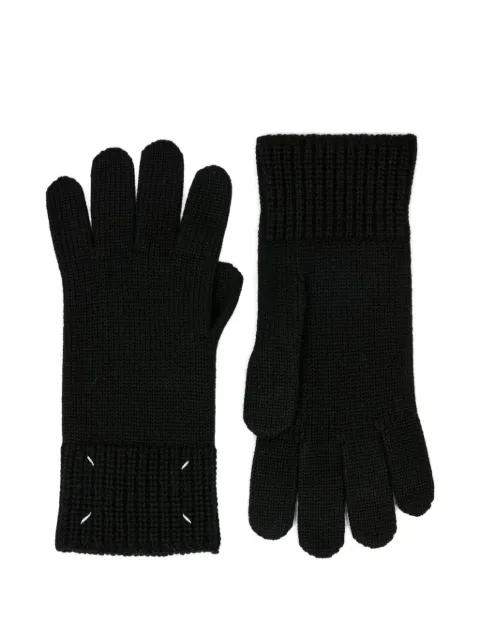 Four Stitches wool gloves by MAISON MARGIELA