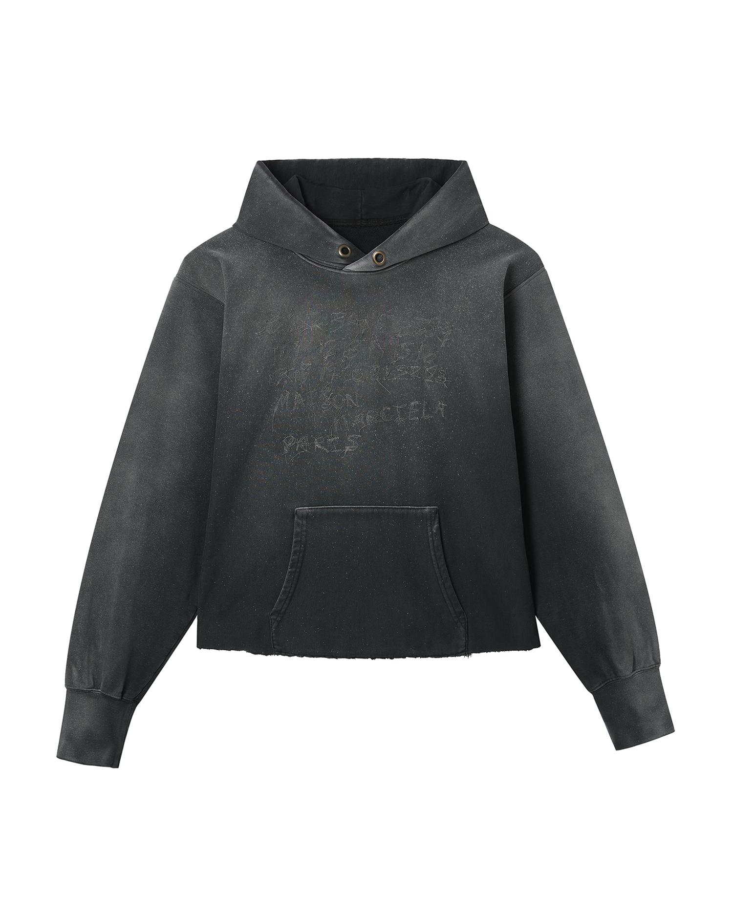 Gradient hoodie by MAISON MARGIELA
