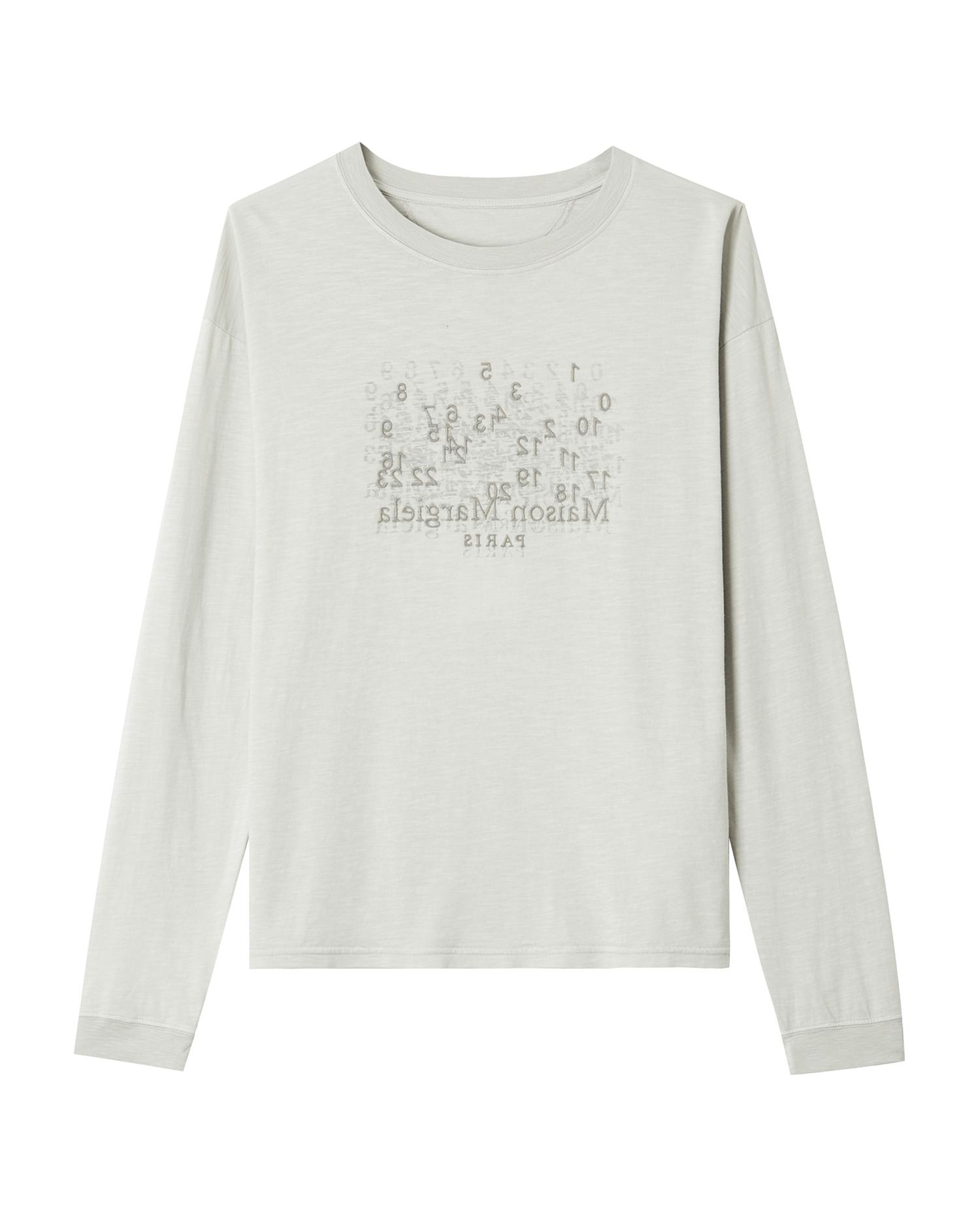 Graphic long sleeve tee by MAISON MARGIELA
