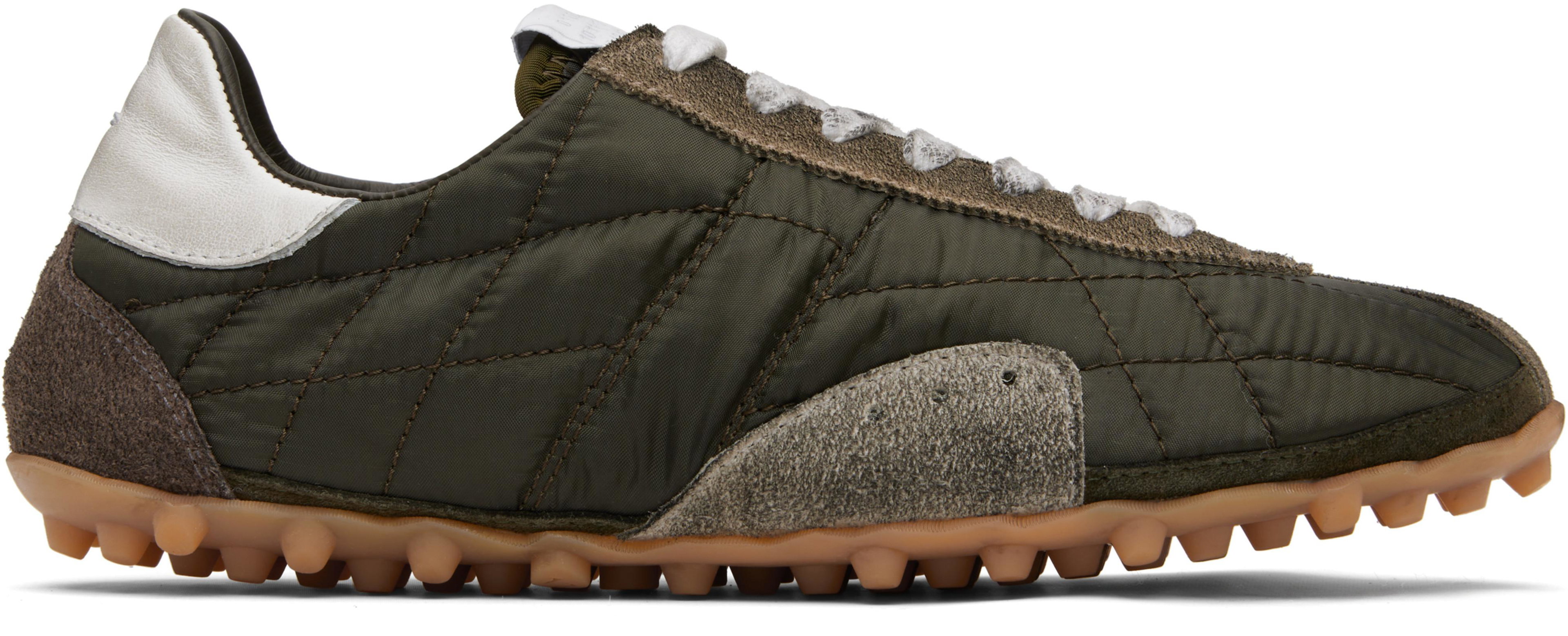 Green Sprinters Sneakers by MAISON MARGIELA