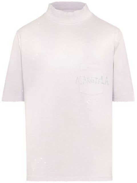 Handwritten cotton T-shirt by MAISON MARGIELA