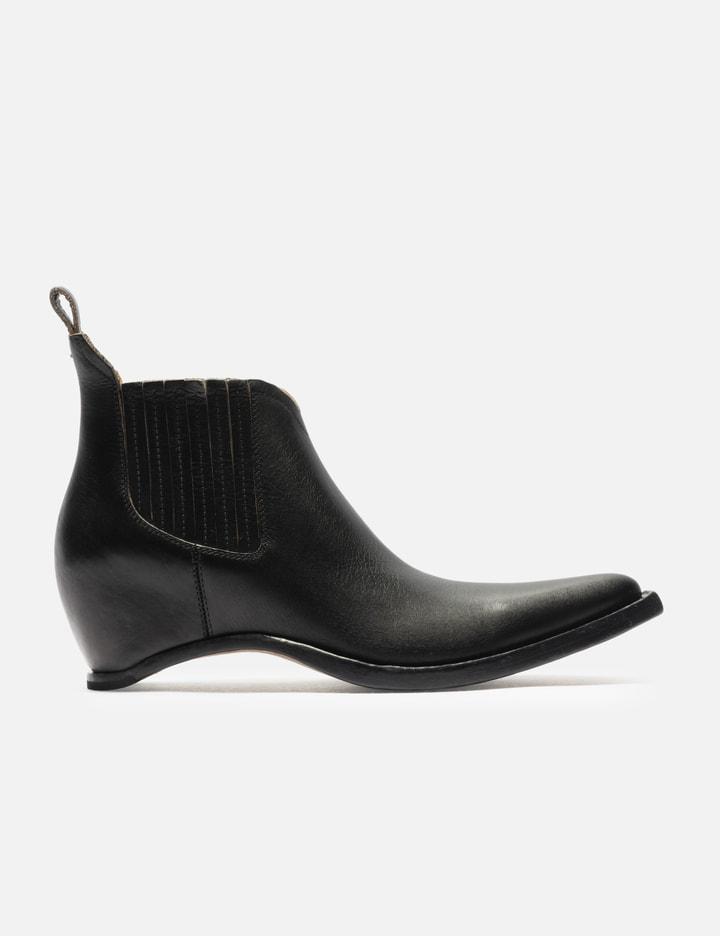 Heel-Less Western Chelsea Boots by MAISON MARGIELA