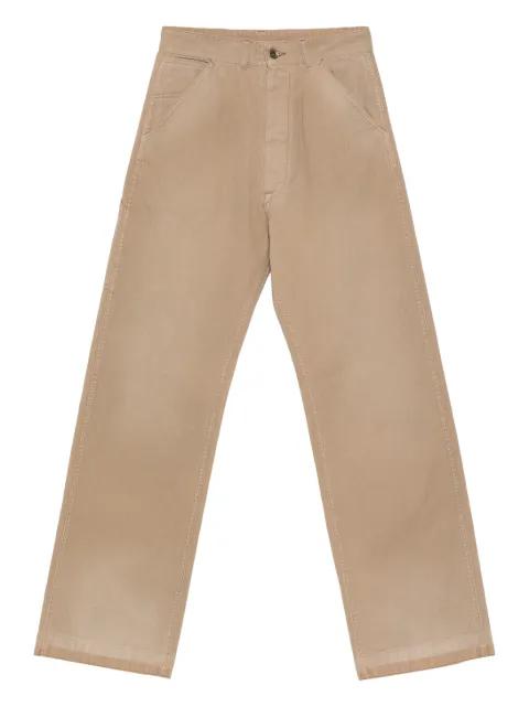 Herringbone five-pocket trousers by MAISON MARGIELA