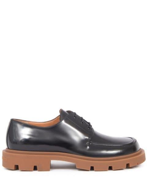 Ivy leather brogues by MAISON MARGIELA
