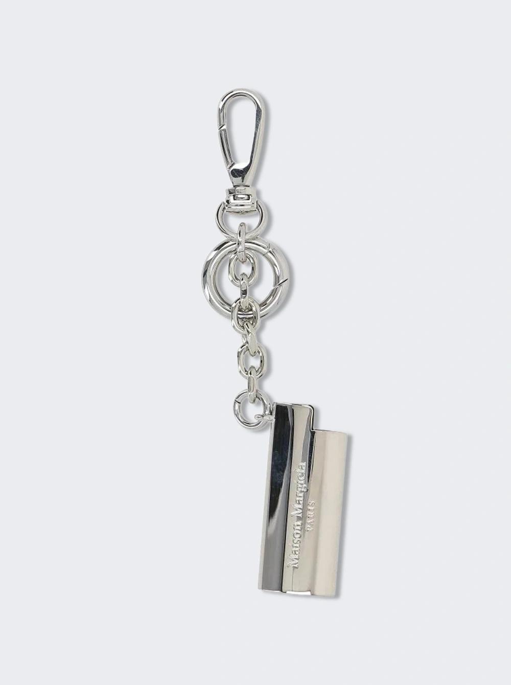 Keyring Lighter Case Small Silver  | The Webster by MAISON MARGIELA