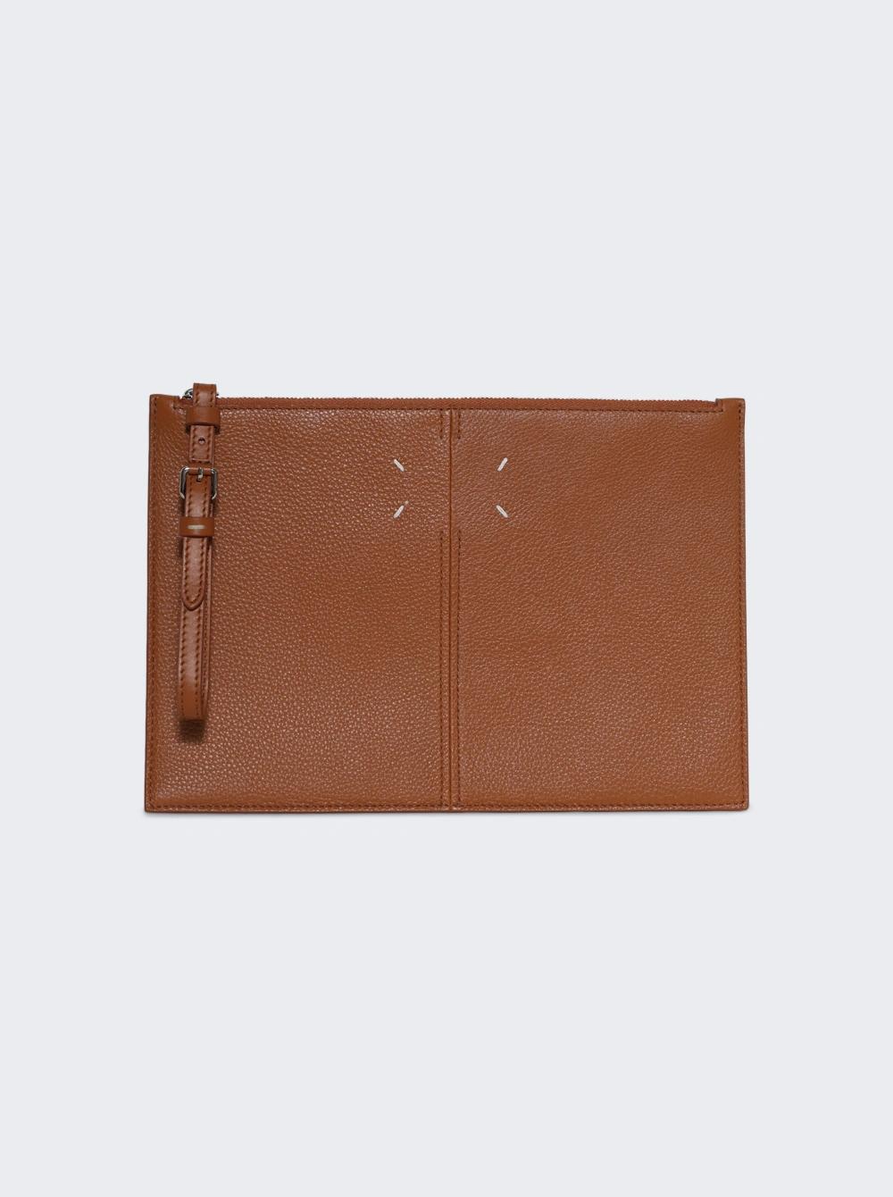 Large Pouch Tabacco And Tabacco  | The Webster by MAISON MARGIELA