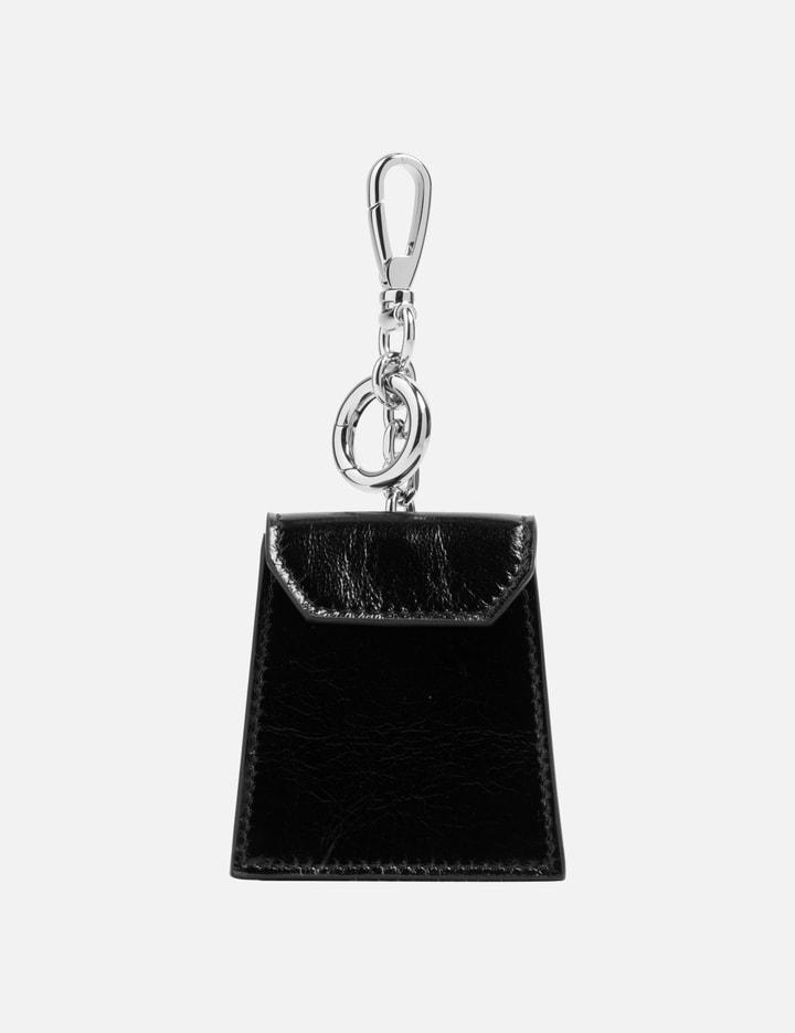 Leather Tea Bag Charm by MAISON MARGIELA