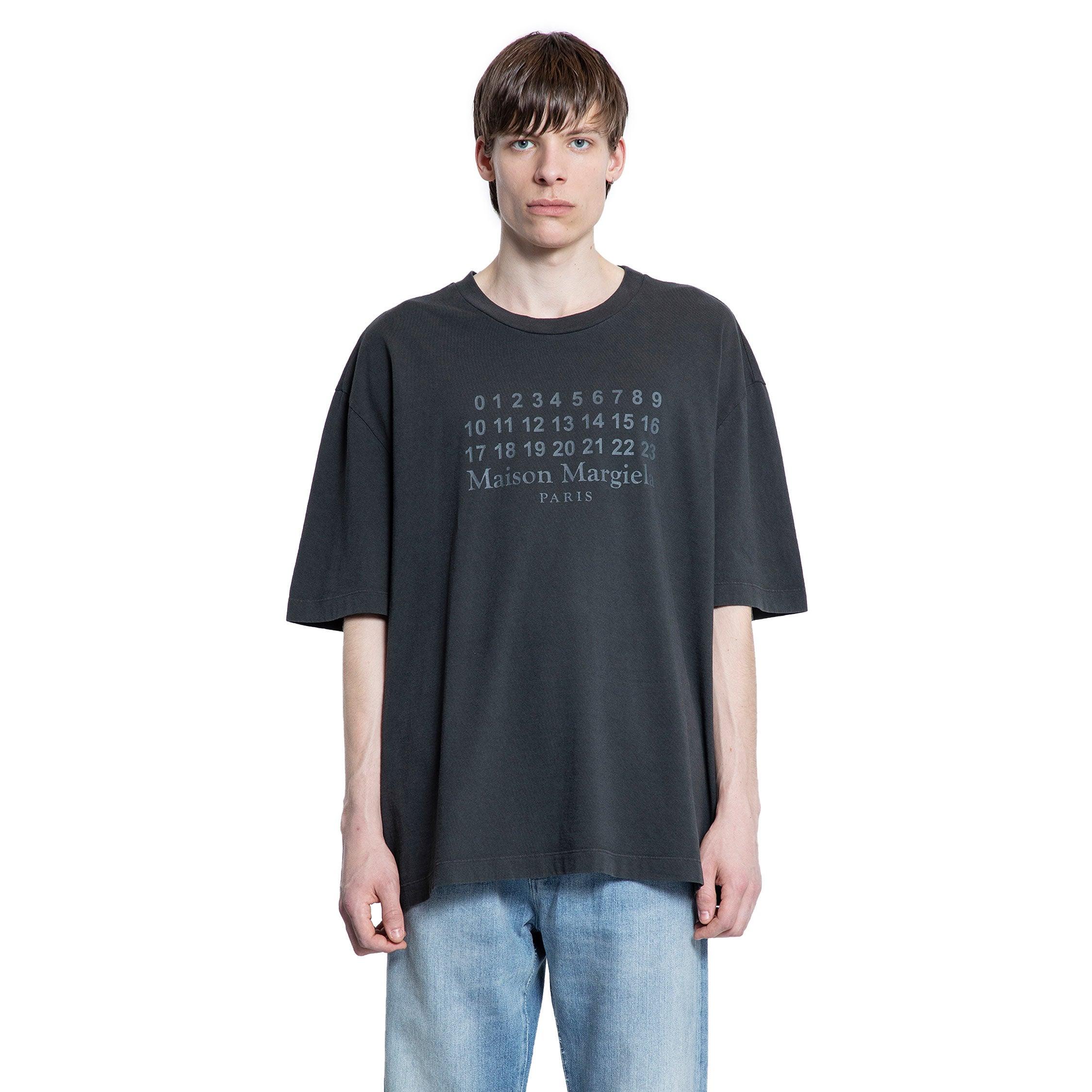 MAISON MARGIELA MAN BLACK T-SHIRT& TANK TOPS by MAISON MARGIELA