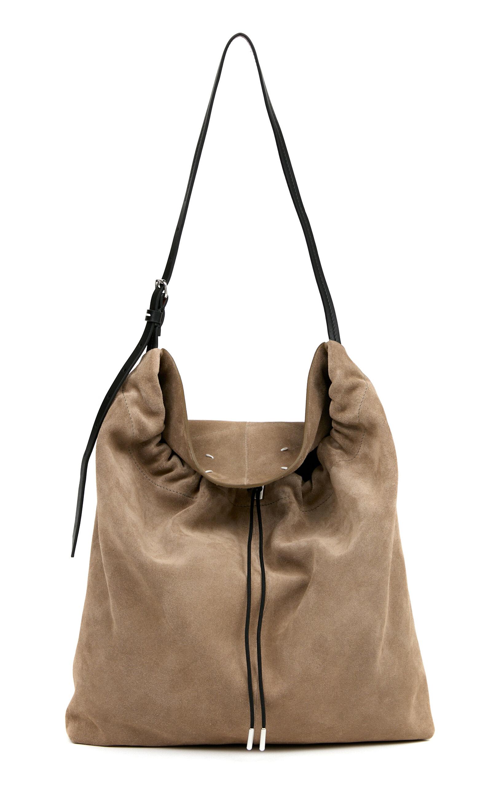 Maison Margiela Belt Small Suede Hobo Bag - Moda Operandi by MAISON MARGIELA Maison Margiela Belt Small Suede Hobo Bag - Moda Operandi by MAISON MARGIELA