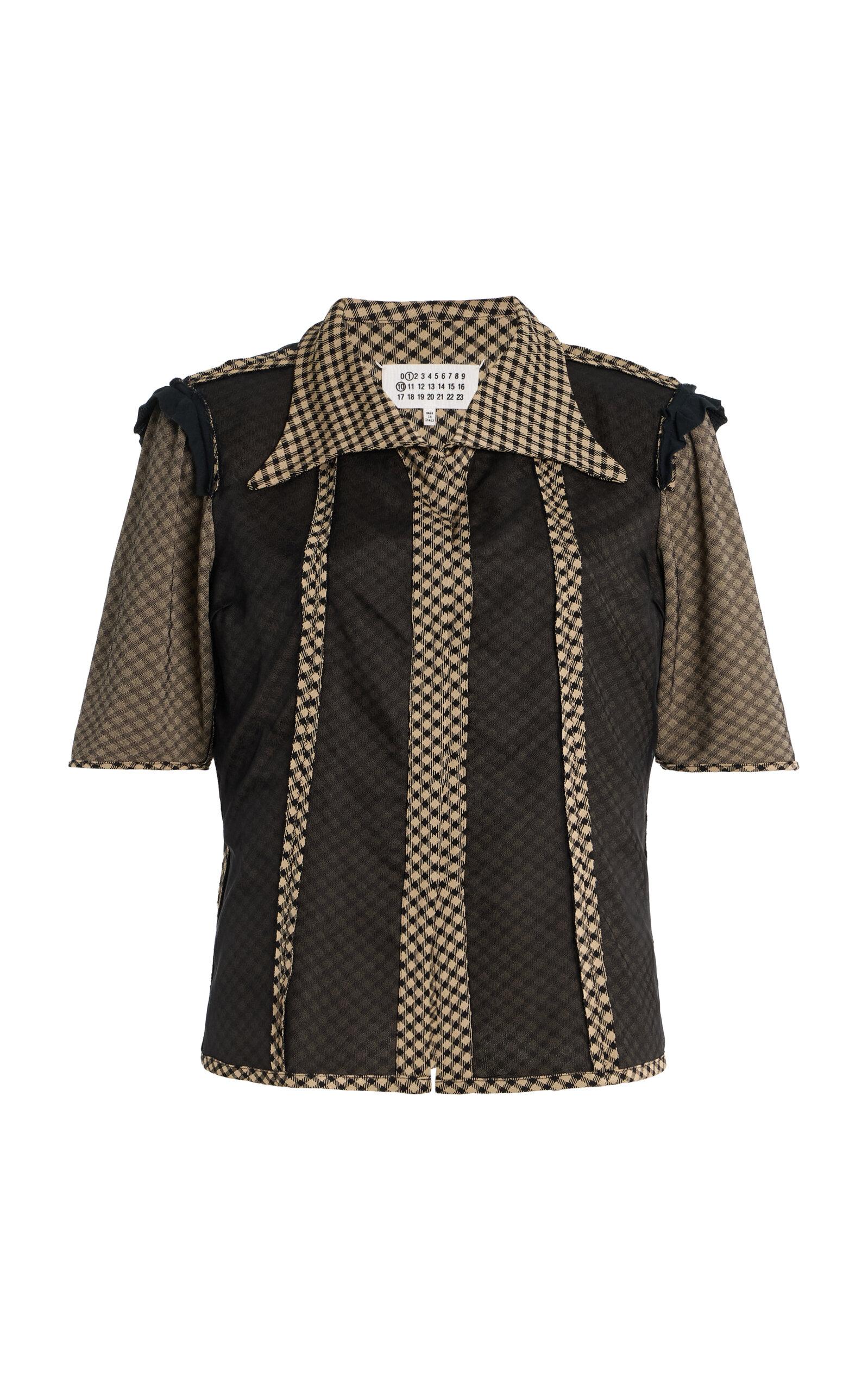 Maison Margiela Checked Knit Shirt - Moda Operandi by MAISON MARGIELA