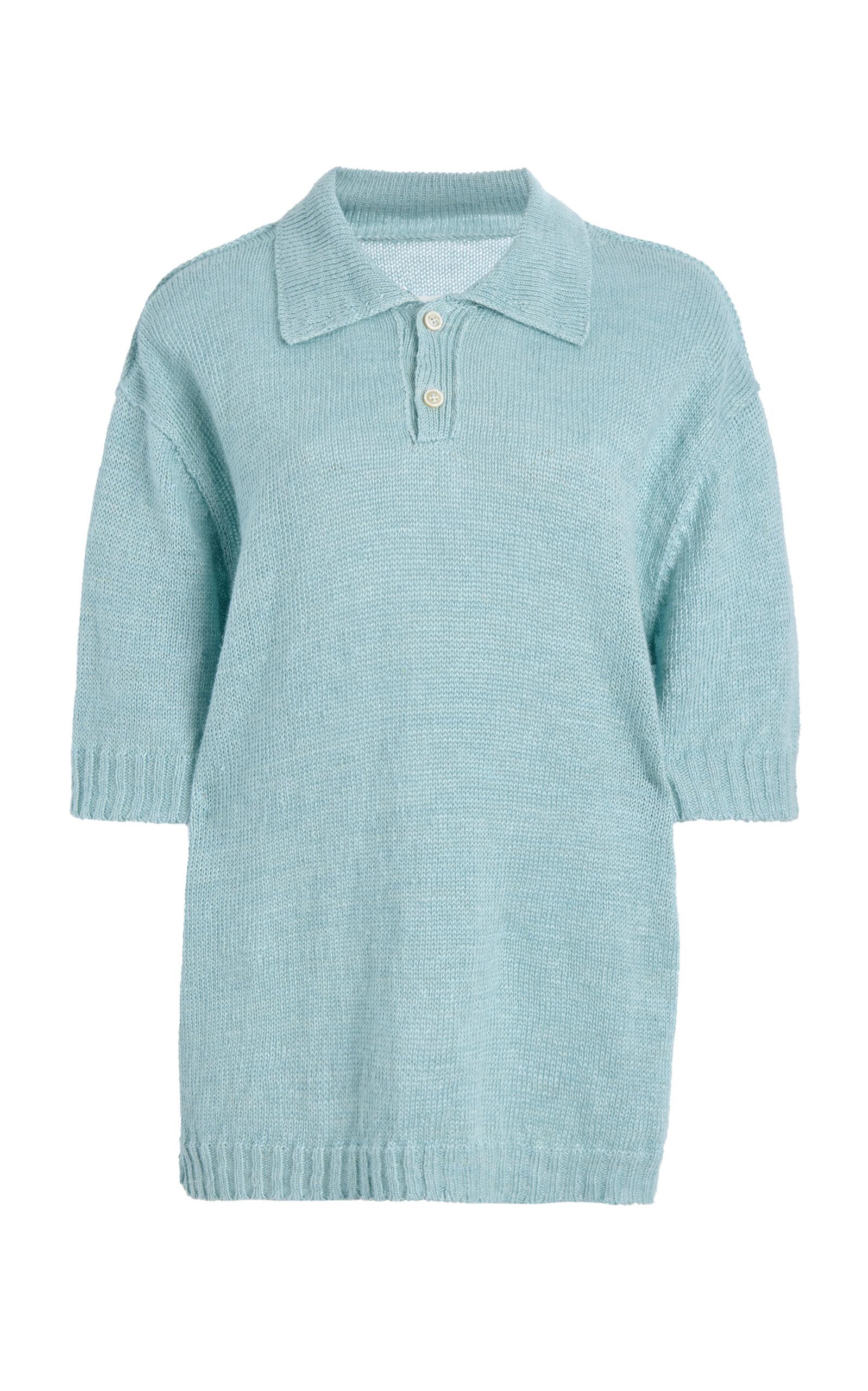 Maison Margiela Hemp Polohirt - Moda Operandi by MAISON MARGIELA