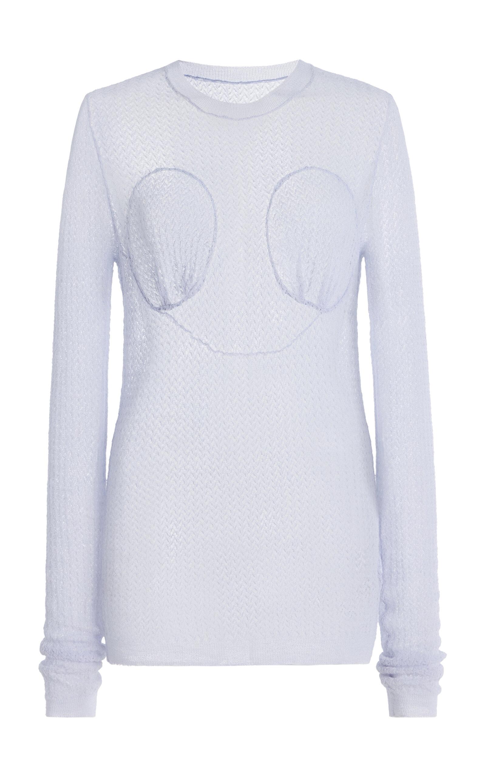Maison Margiela Knit Wool-Blend Top - Moda Operandi by MAISON MARGIELA