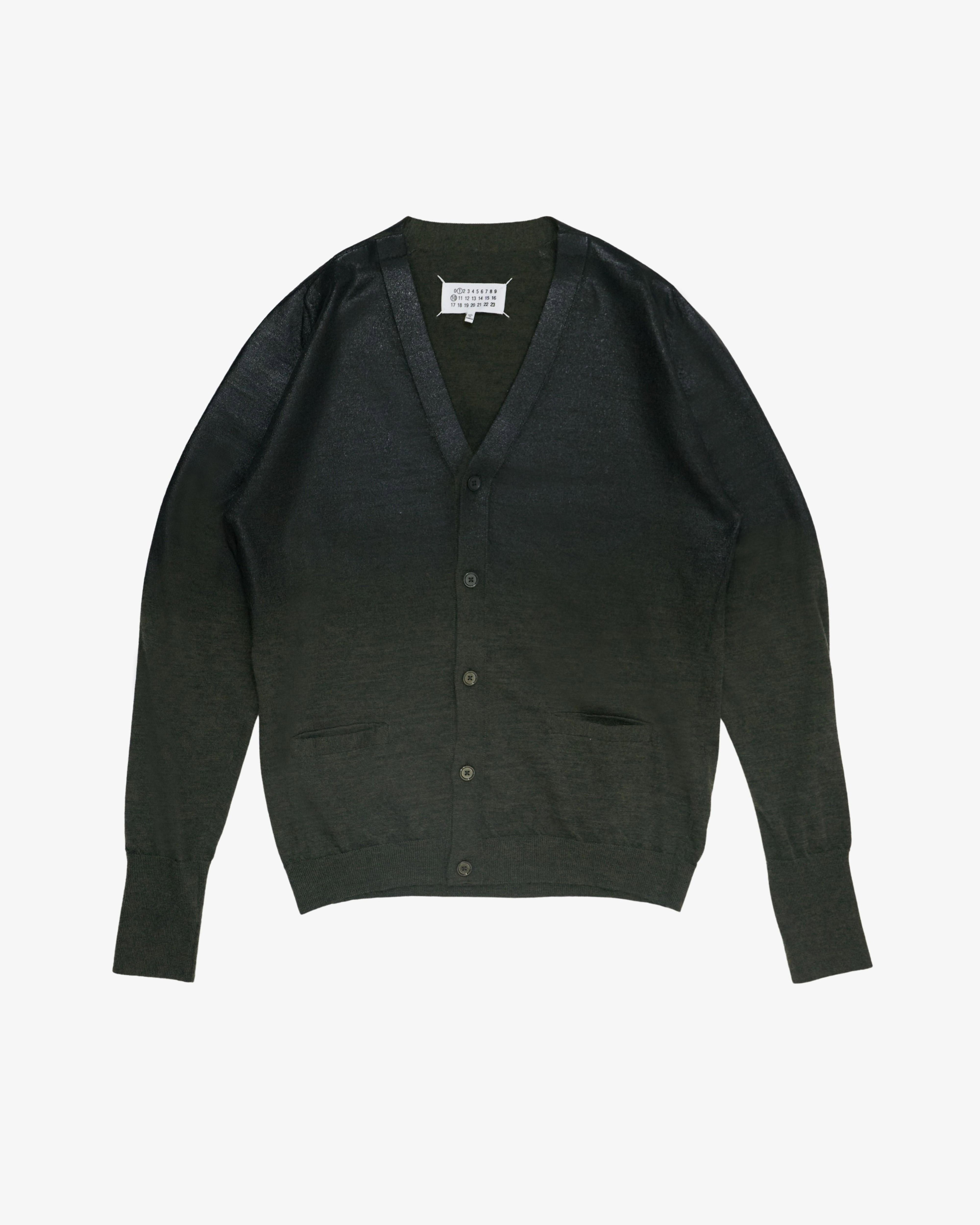 Maison Margiela - Men's Cardigan - (Dark Green) by MAISON MARGIELA