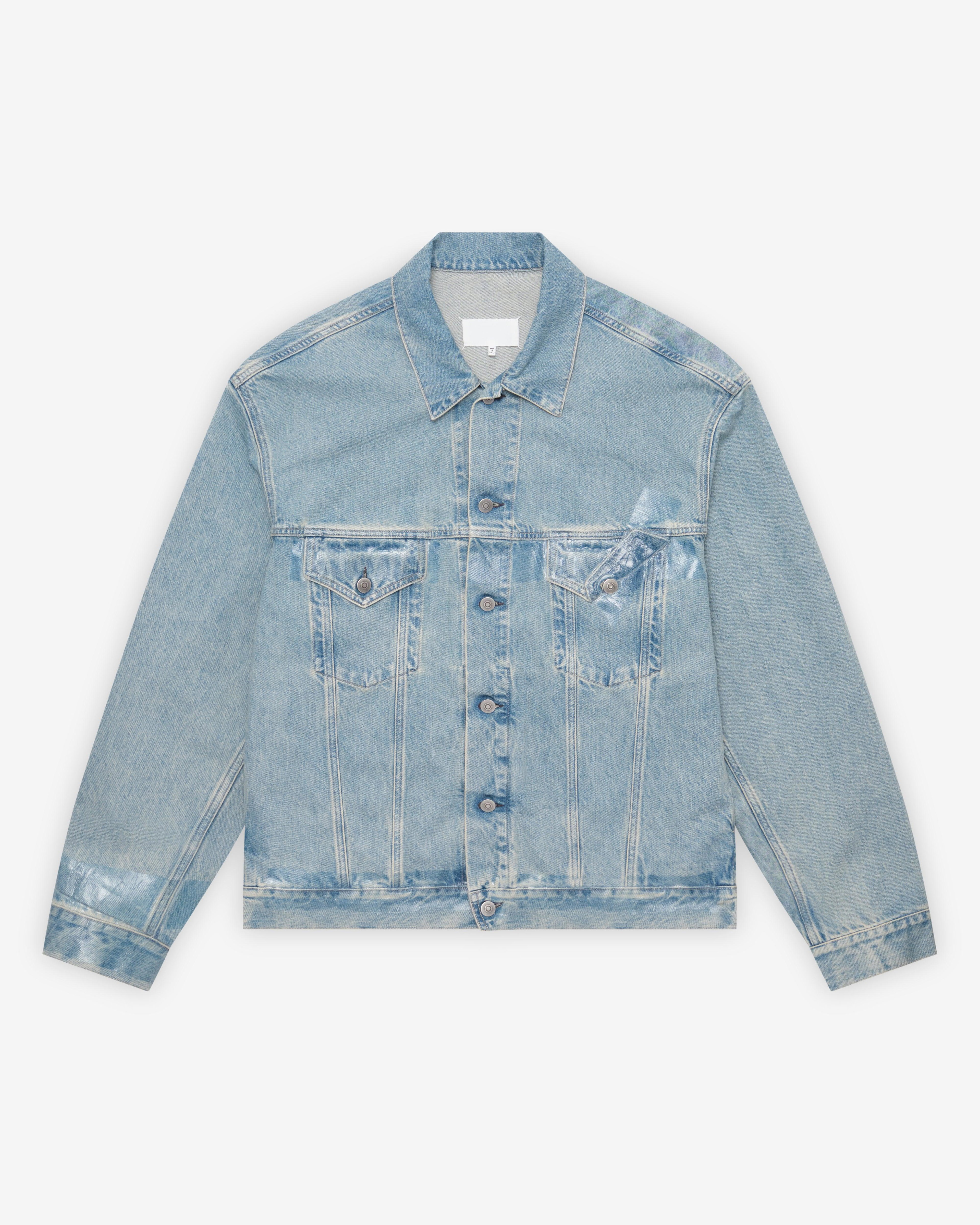 Maison Margiela - Men's Denim Jacket - (Ice Blue) by MAISON MARGIELA