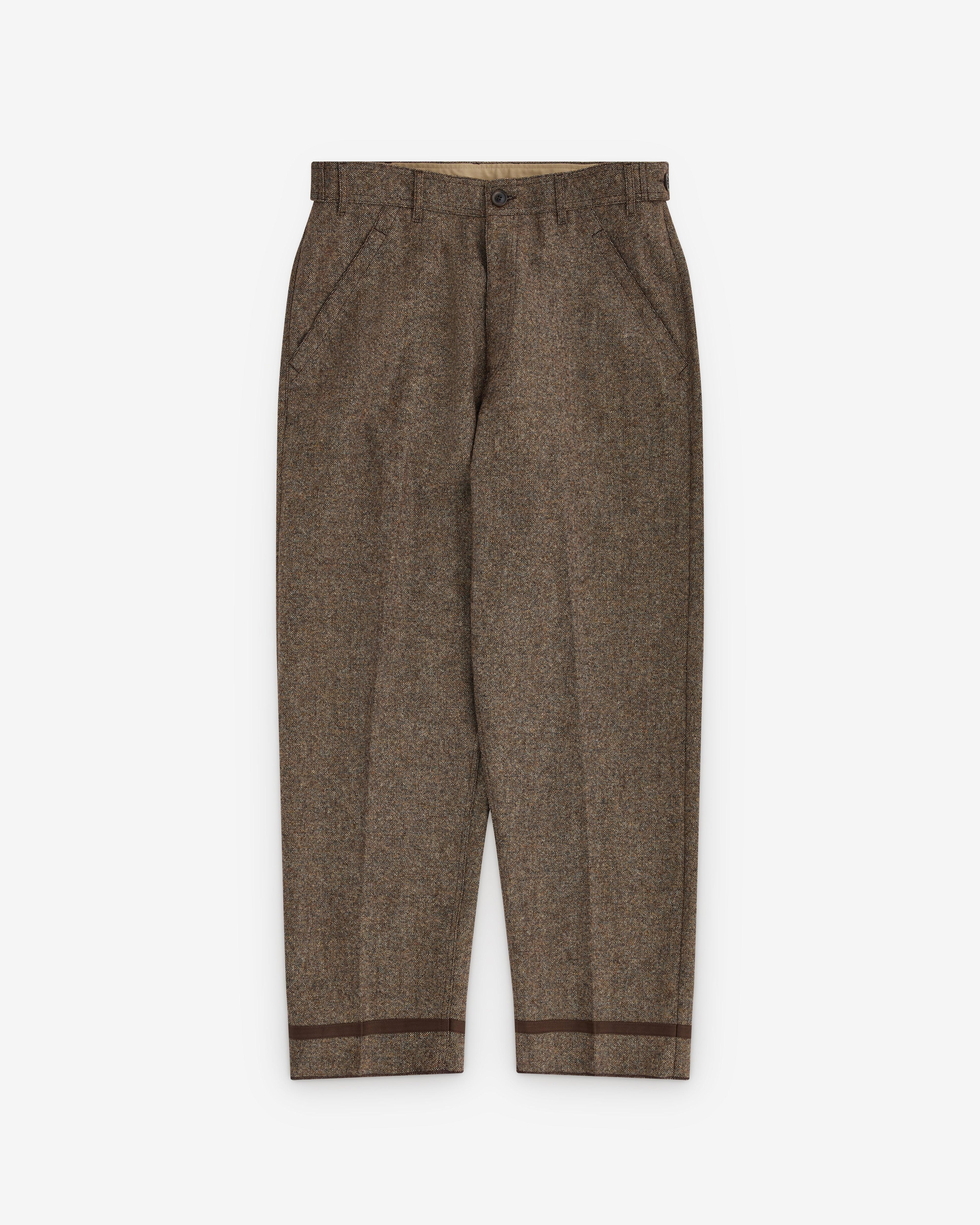 Maison Margiela - Men’s Straight Leg Pants - (Brown) by MAISON MARGIELA