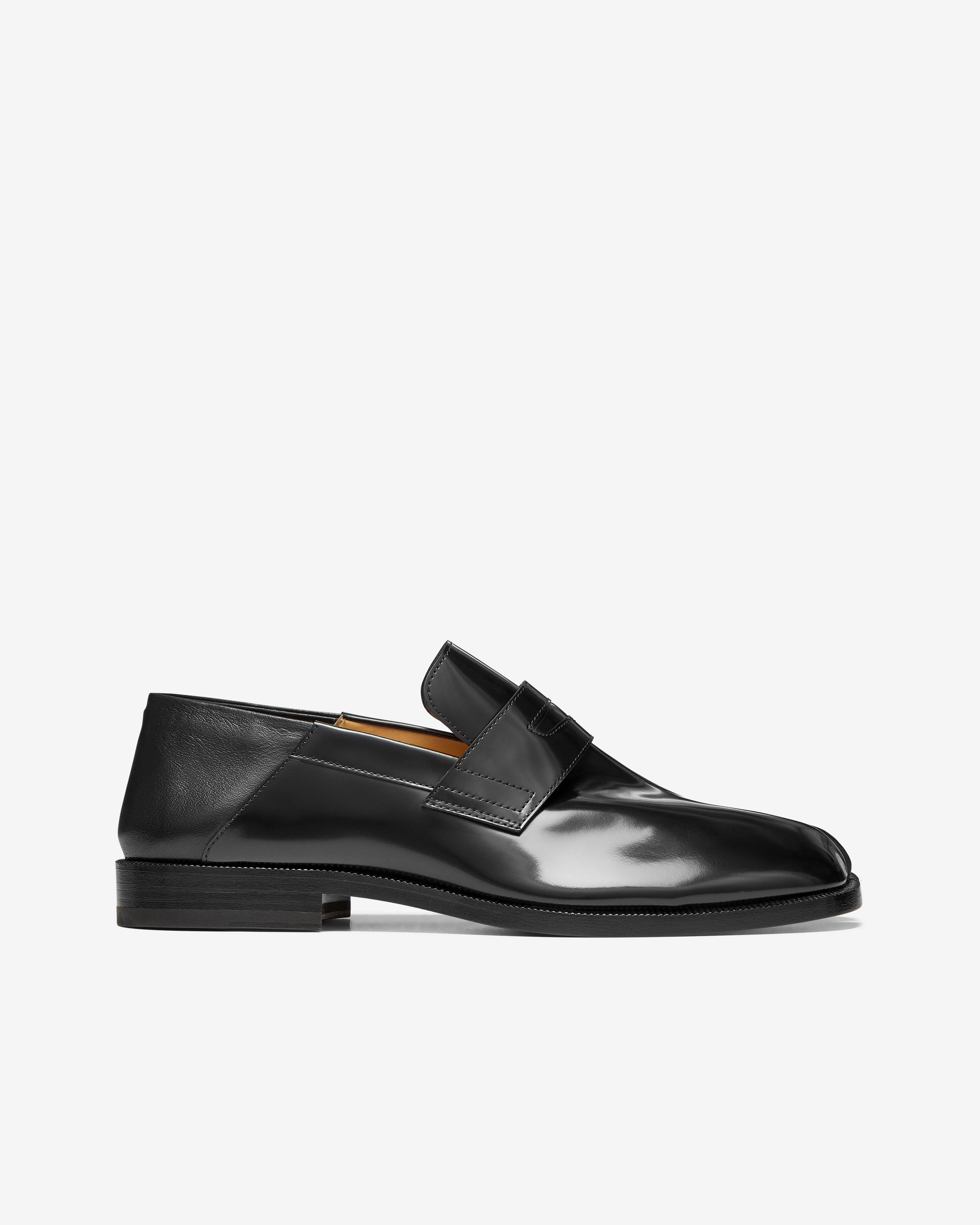Maison Margiela - Men’s Tabi Moccasin - (Black) by MAISON MARGIELA