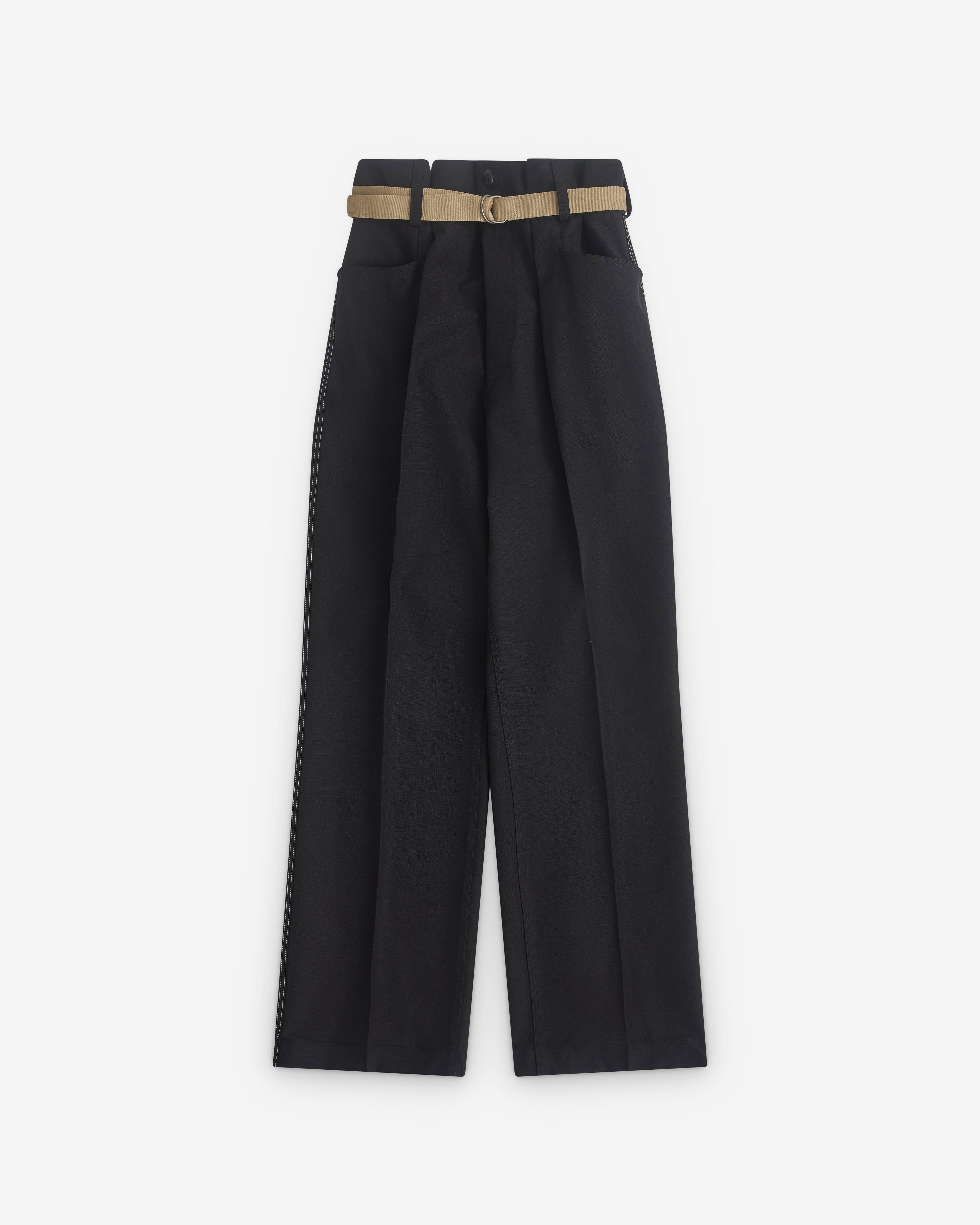 Maison Margiela - Men’s Wool Trousers - (Black) by MAISON MARGIELA