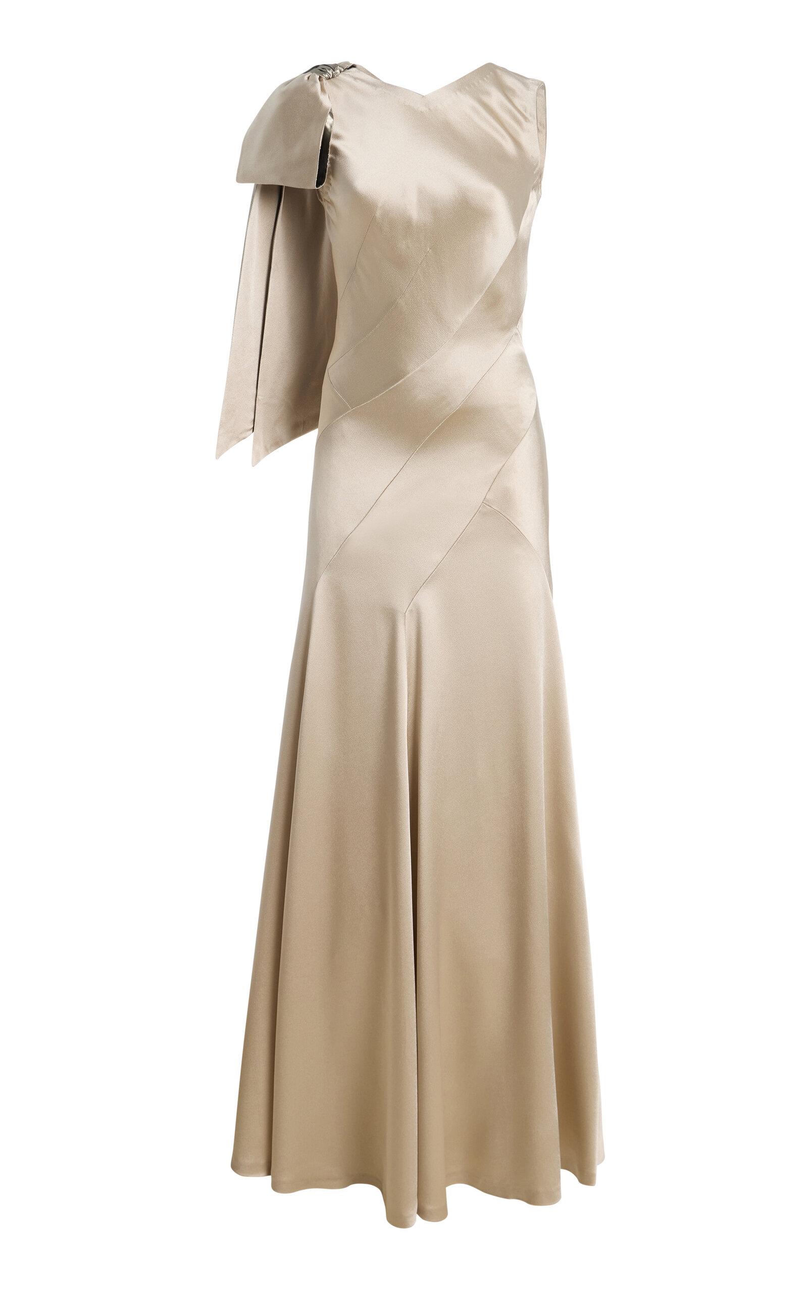 Maison Margiela Satin Maxi Dress - Moda Operandi by MAISON MARGIELA