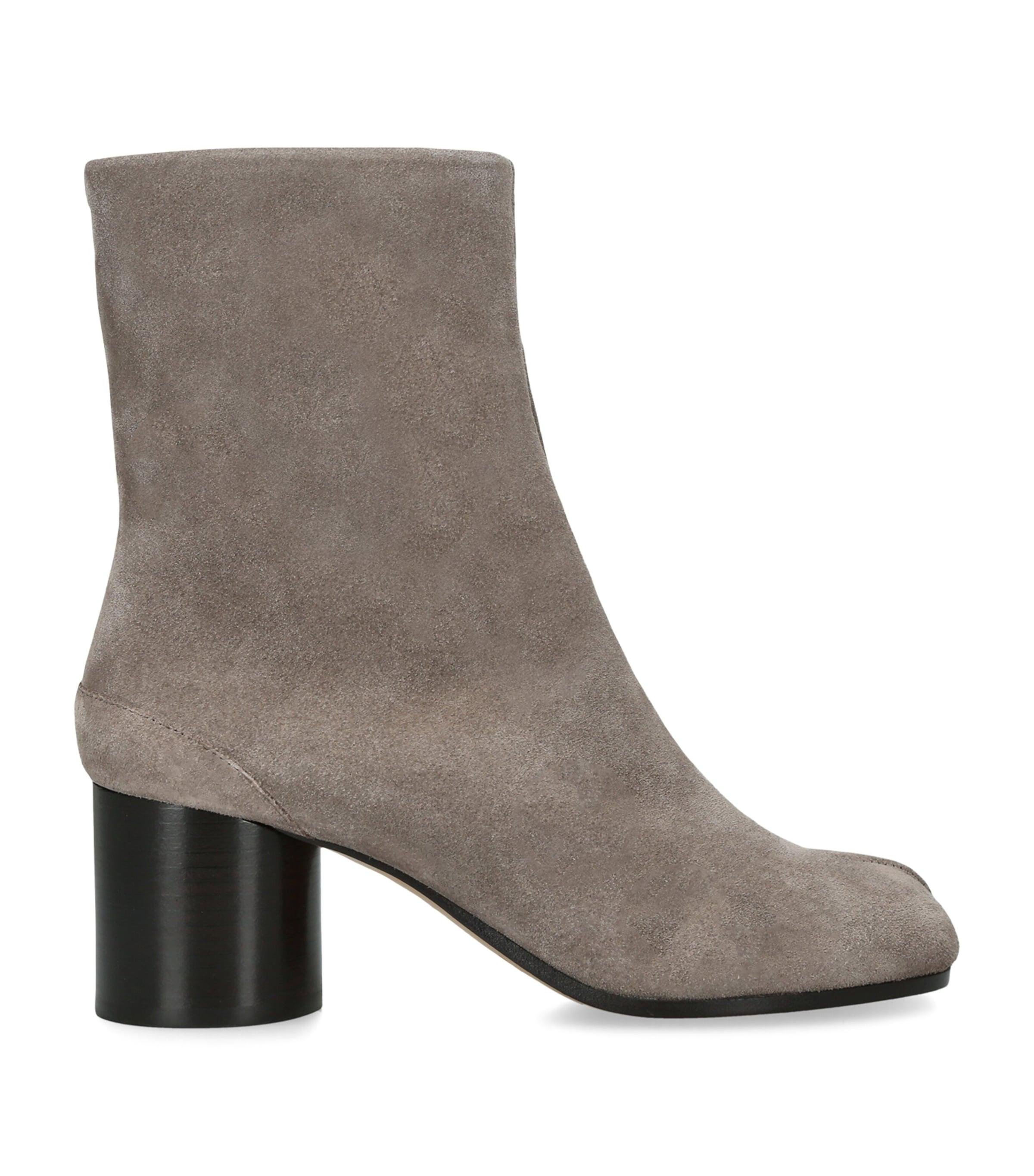 Maison Margiela Suede Tabi Ankle Boots 60 by MAISON MARGIELA