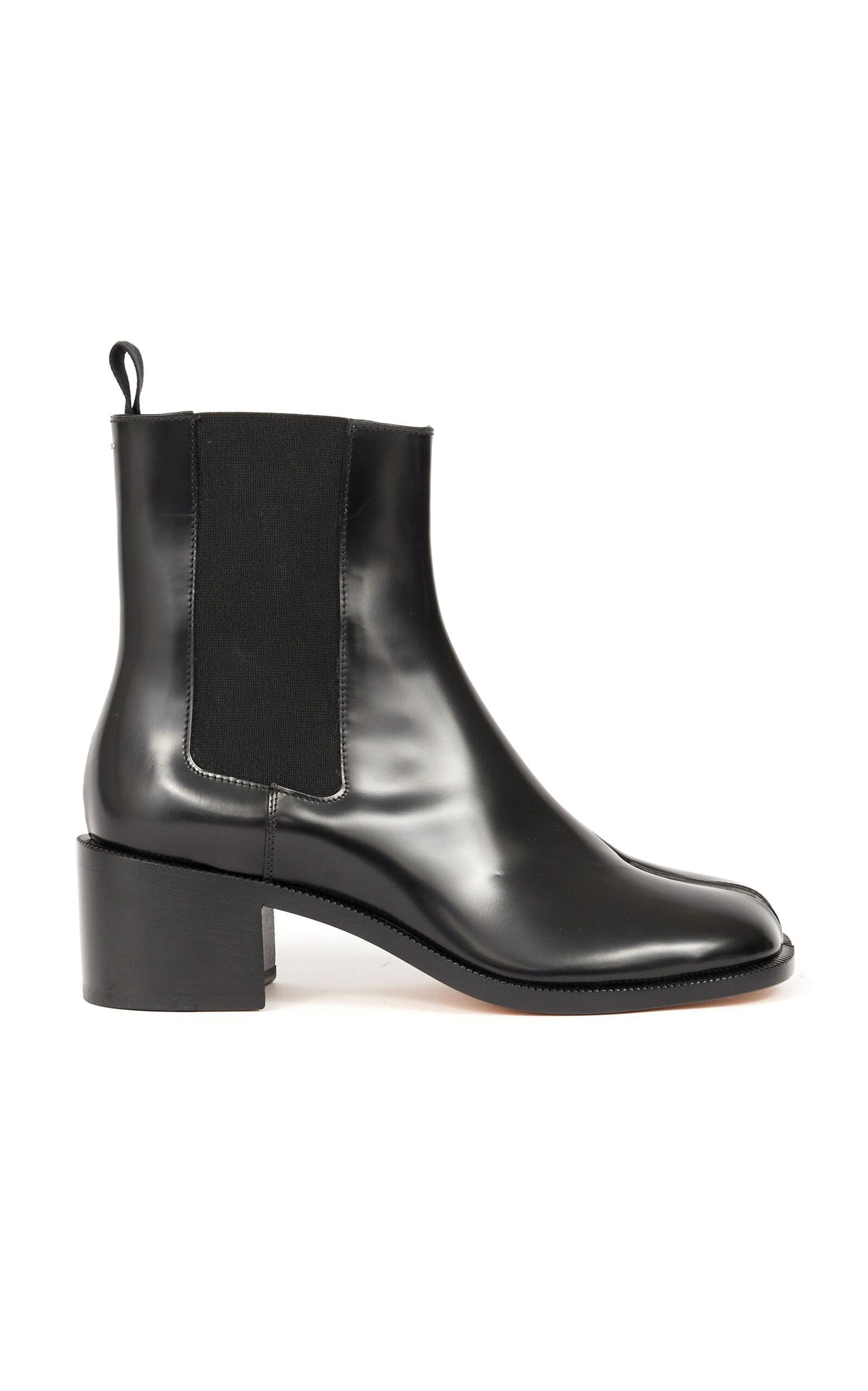 Maison Margiela Tabi City Leather Chelsea Boots - Moda Operandi by MAISON MARGIELA