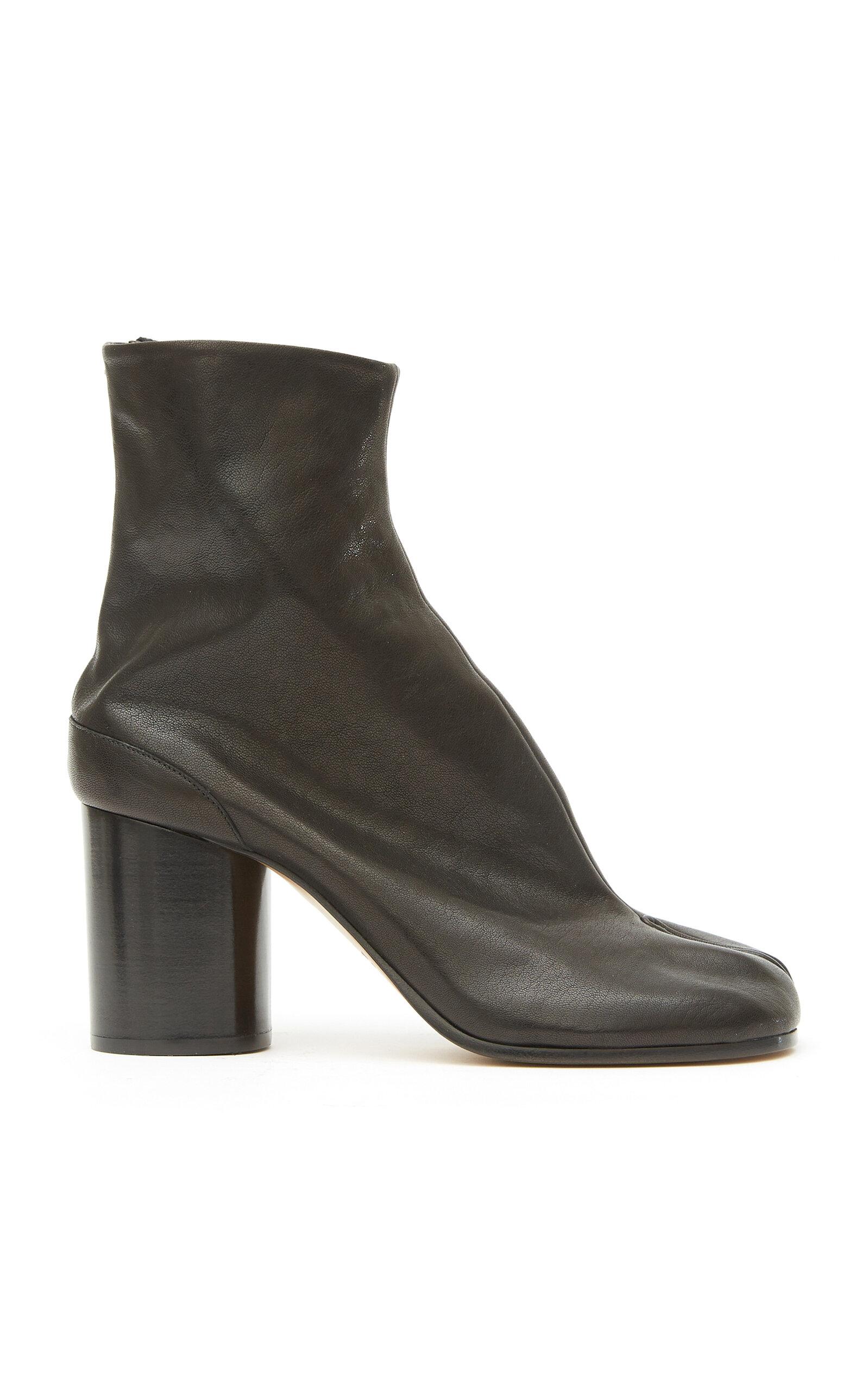 Maison Margiela Tabi Leather Ankle Boots - Moda Operandi by MAISON MARGIELA