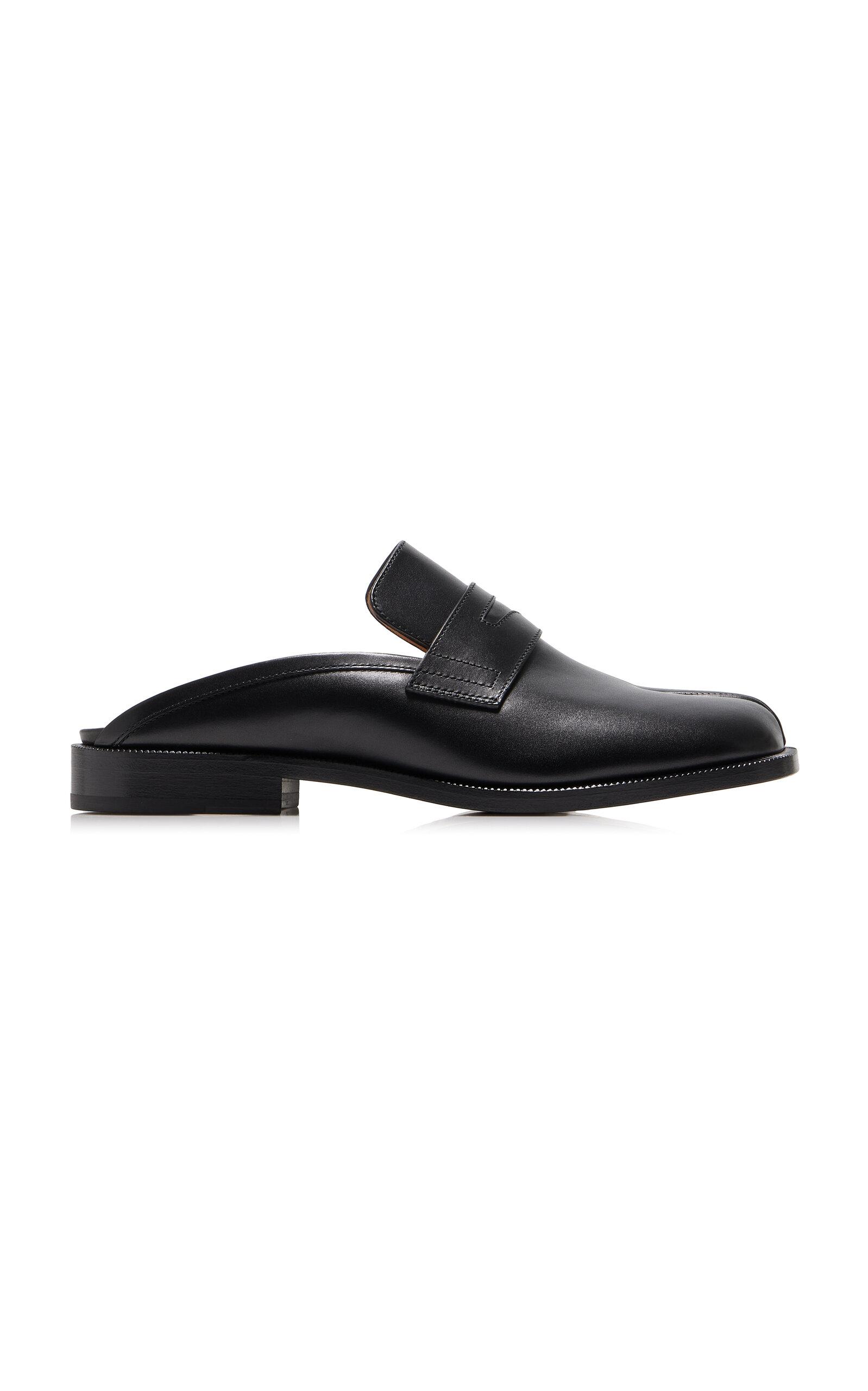 Maison Margiela Tabi Leather City Loafer Mules - Moda Operandi by MAISON MARGIELA
