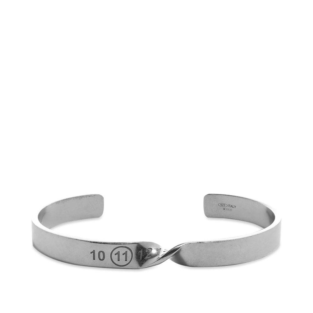 Maison Margiela Twisted Number Logo Bangle by MAISON MARGIELA