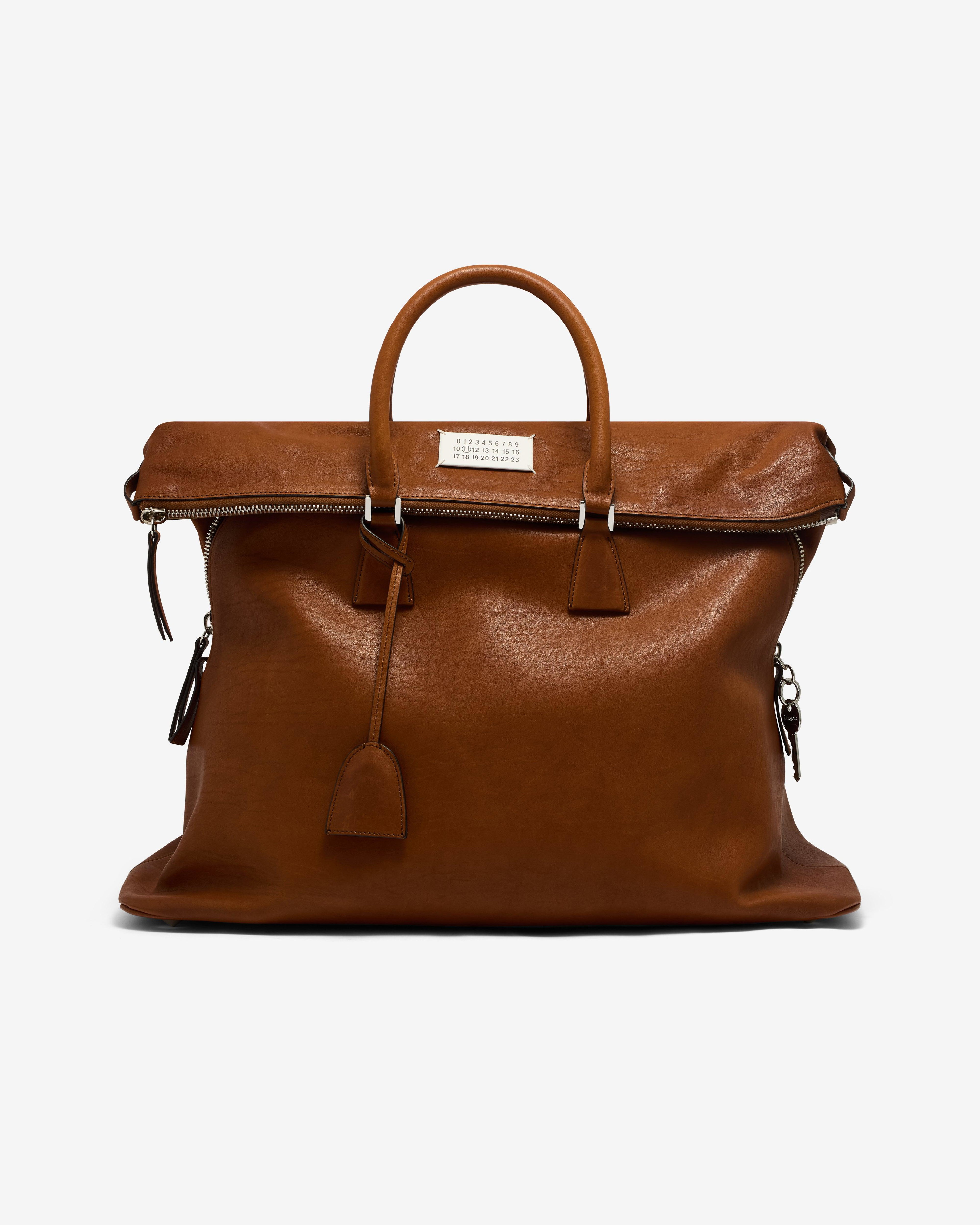 Maison Margiela - Women’s 5AC Loved To Death XL Bag - (Cognac) by MAISON MARGIELA