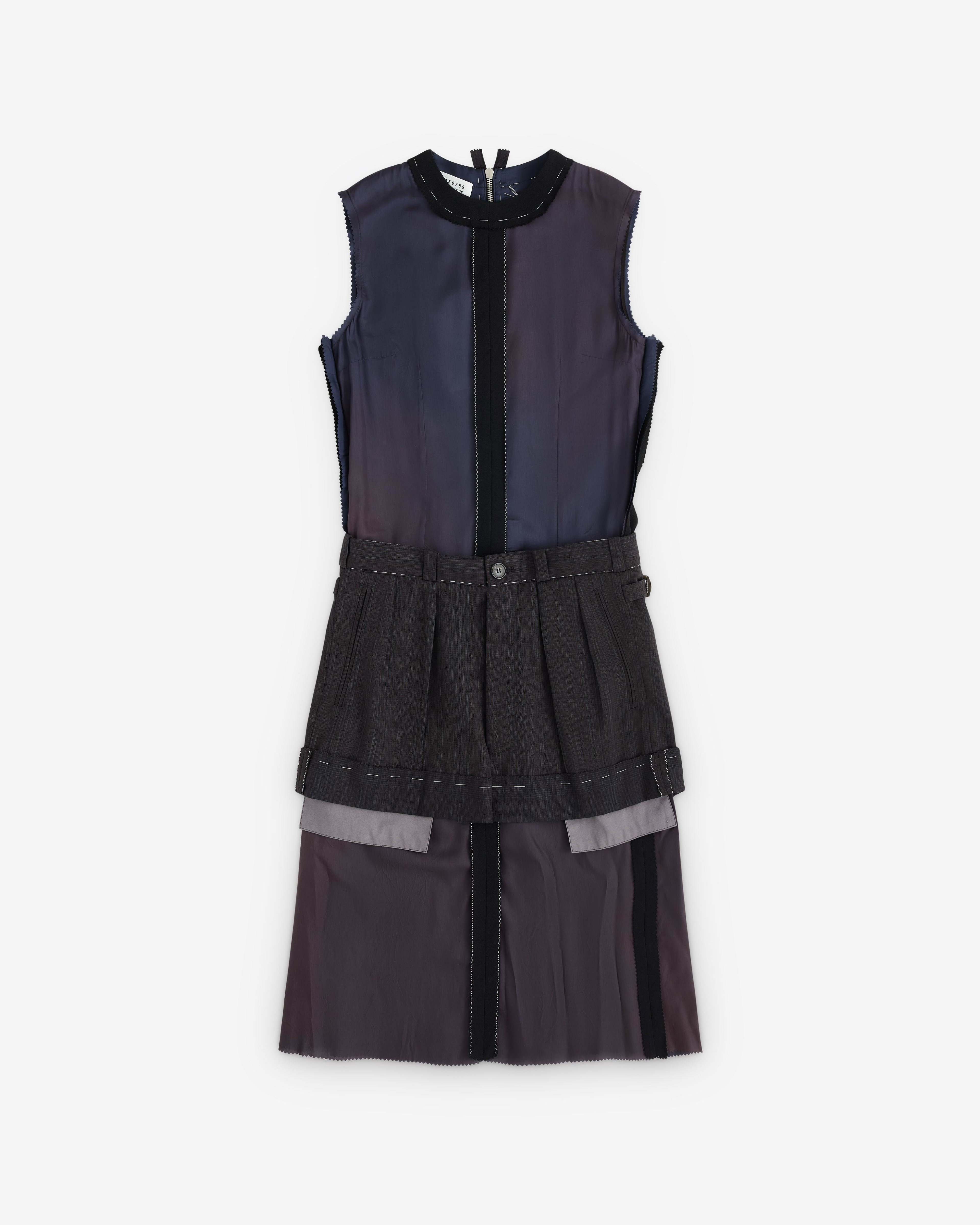 Maison Margiela - Women’s Decortiqué Midi Dress - (Navy Blue) by MAISON MARGIELA