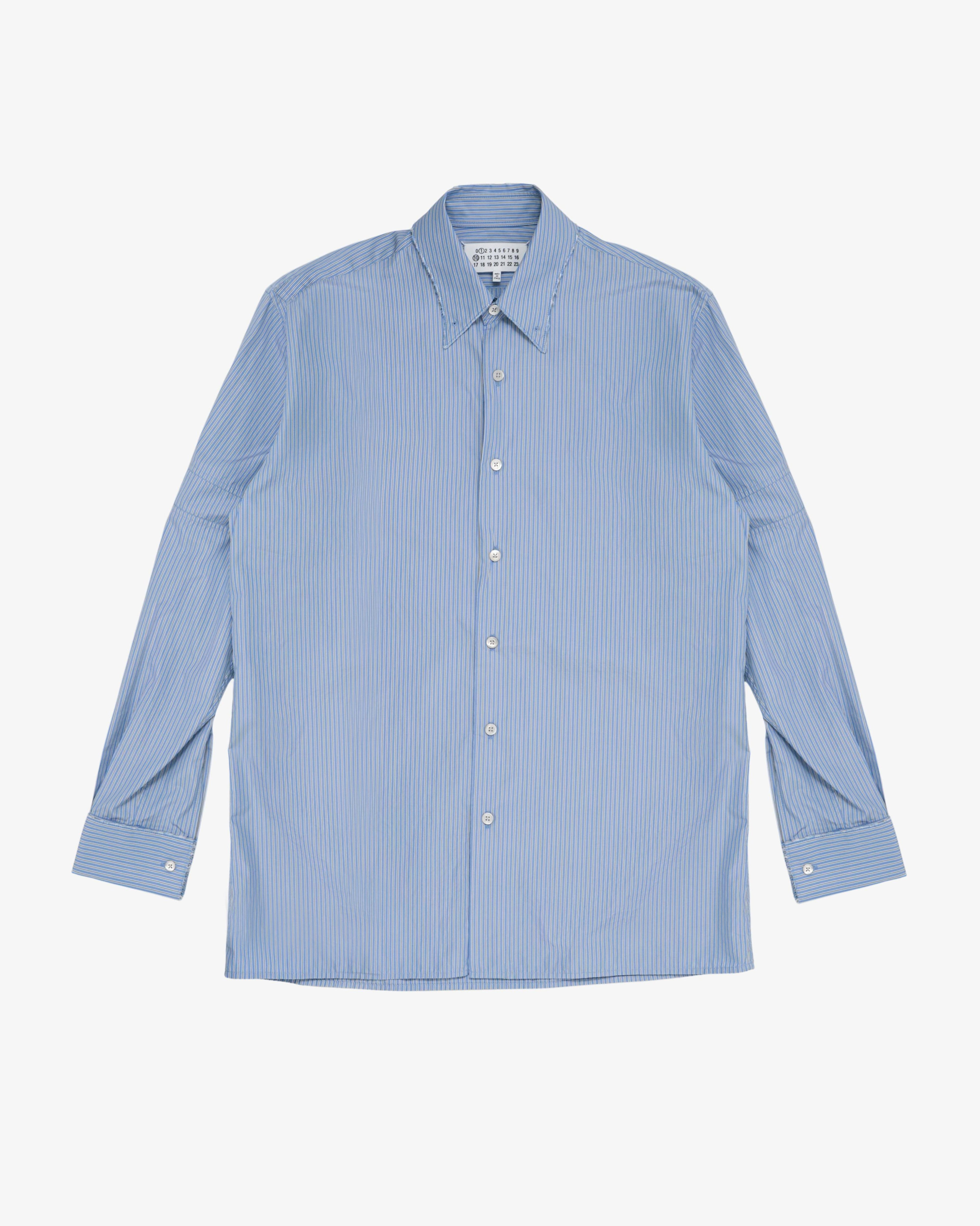 Maison Margiela - Women's Long-Sleeved Shirt - (Light Blue) by MAISON MARGIELA