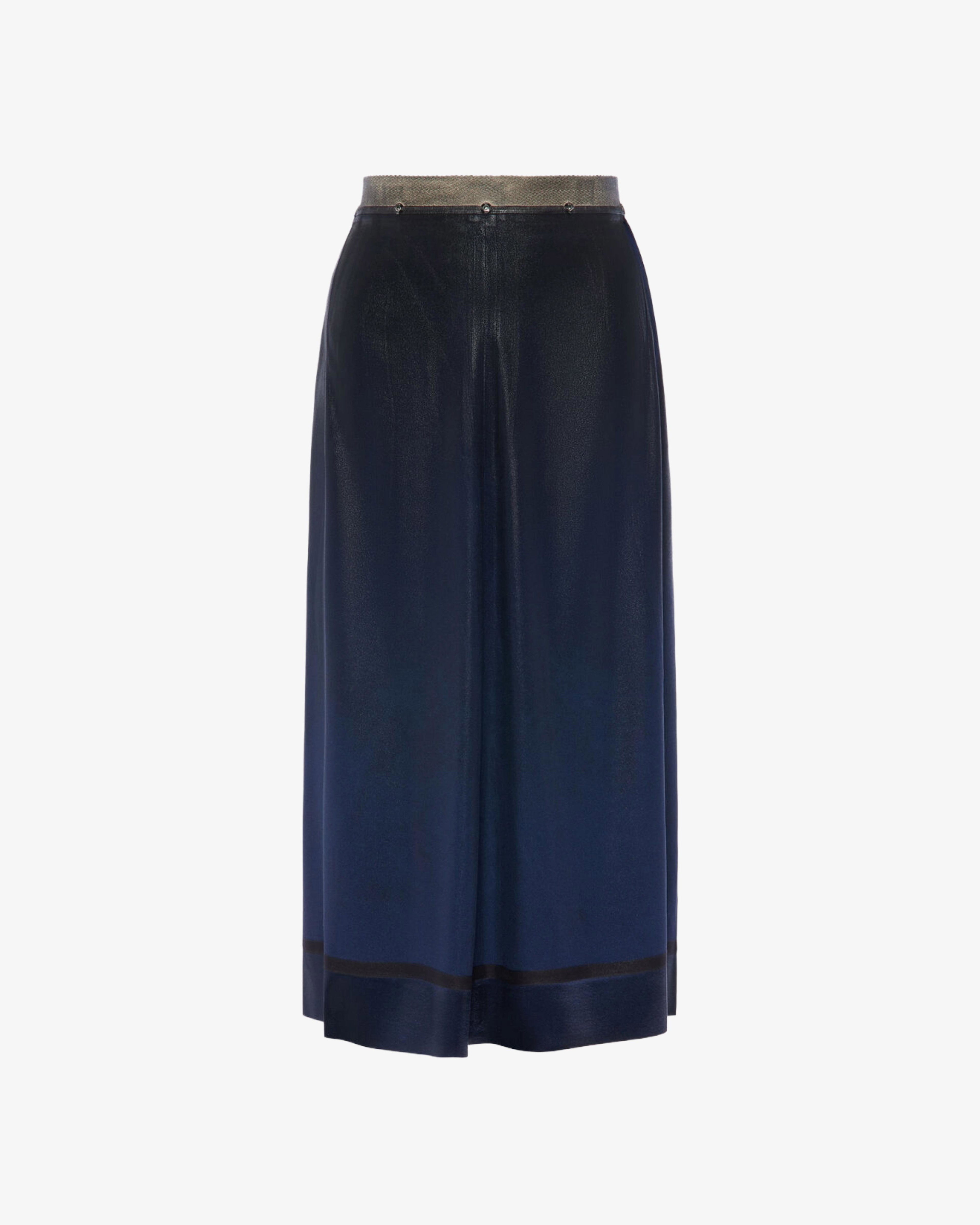 Maison Margiela - Women's Skirt - (Dark Blue) by MAISON MARGIELA