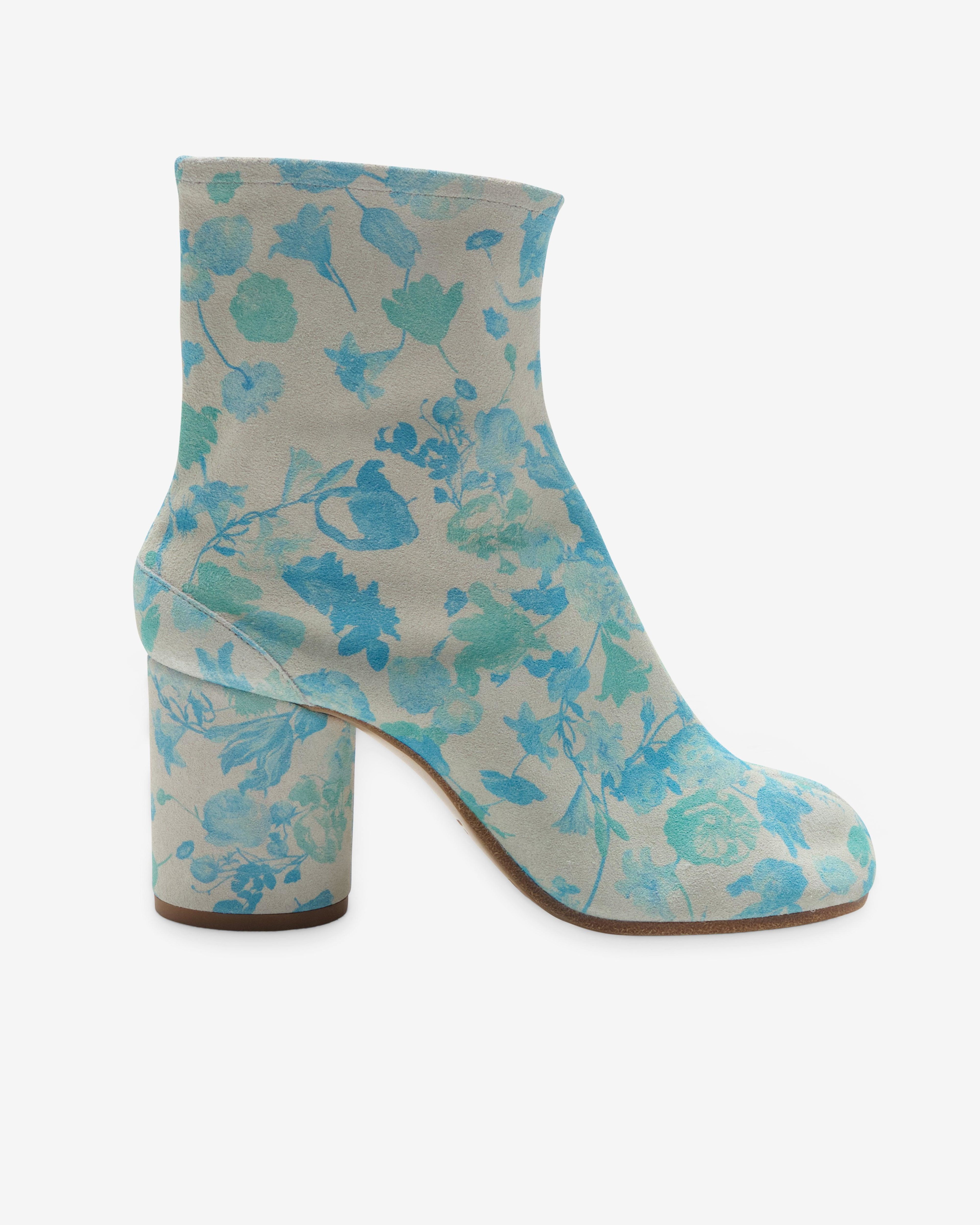 Maison Margiela - Women's Tabi Ankle Boot - (White/Light Blue) by MAISON MARGIELA