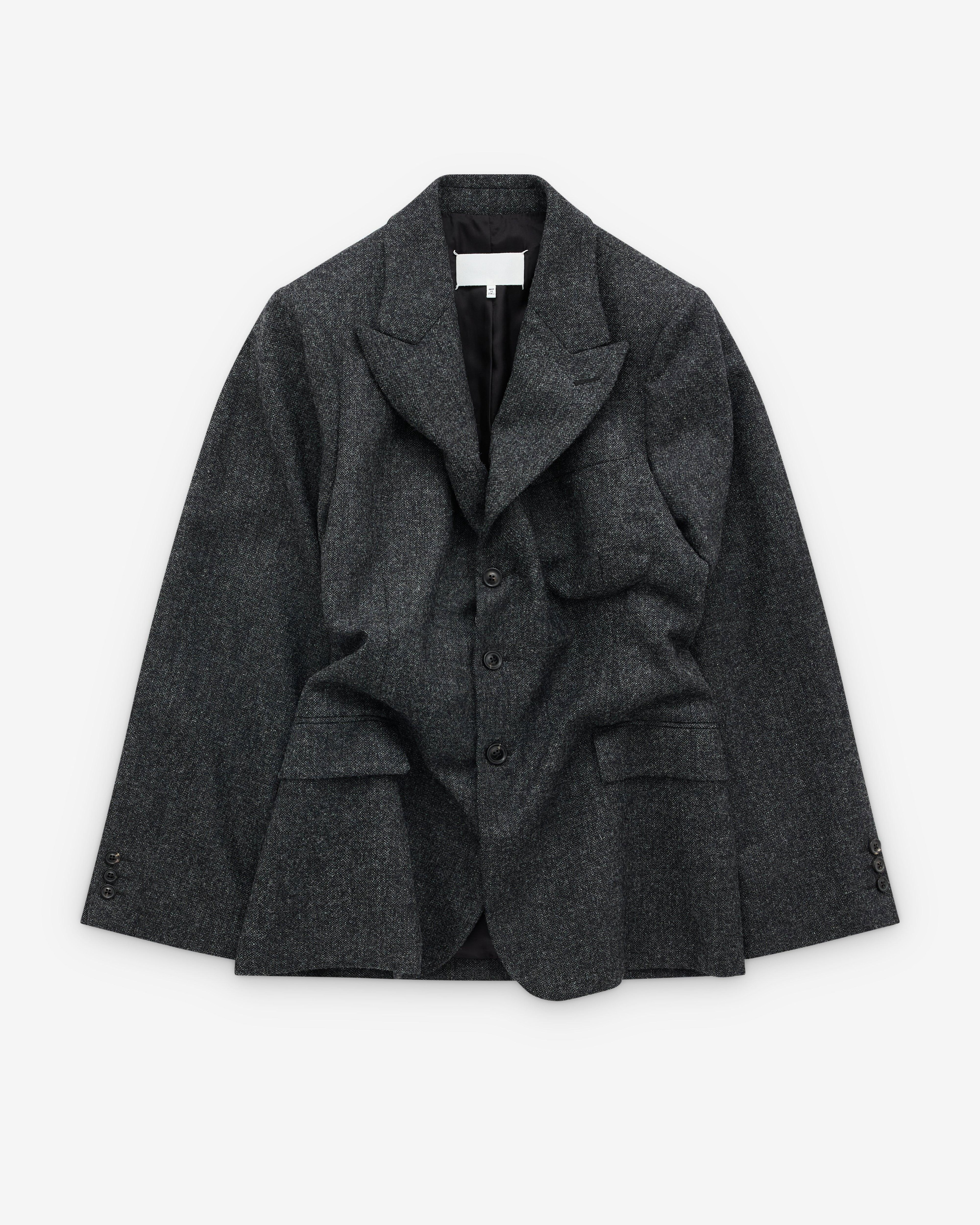 Maison Margiela - Women’s Wool Jacket - (Dark Grey) by MAISON MARGIELA